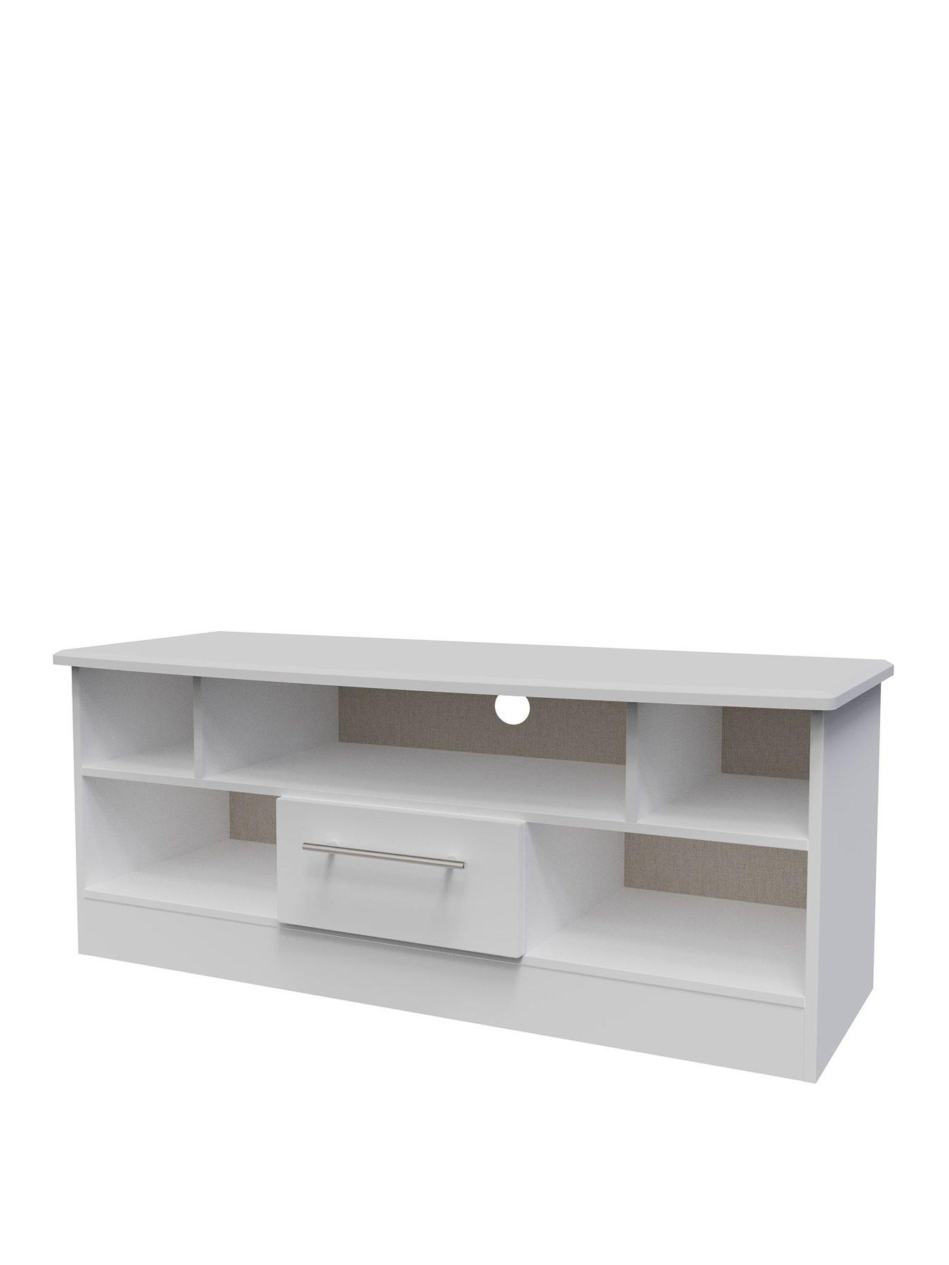  image of swift-oxford-ready-assembled-1-drawer-tvmedia-unit