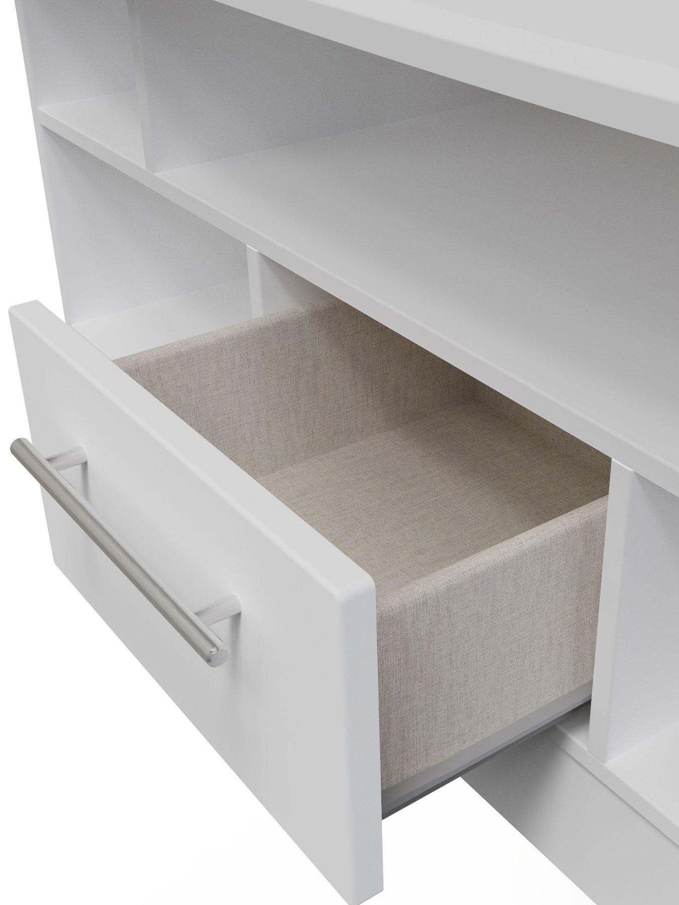  image of swift-oxford-ready-assembled-1-drawer-tvmedia-unit