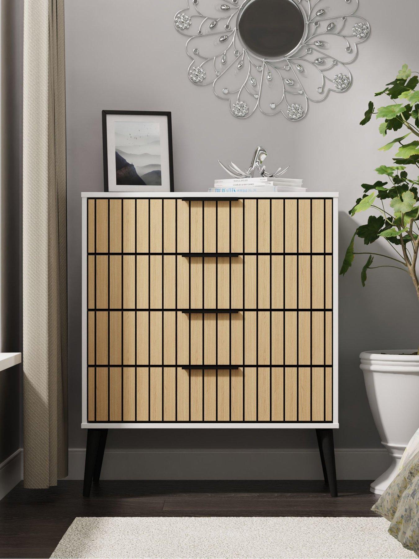 undefined Florida Ready Assembled 4 Drawer Chest