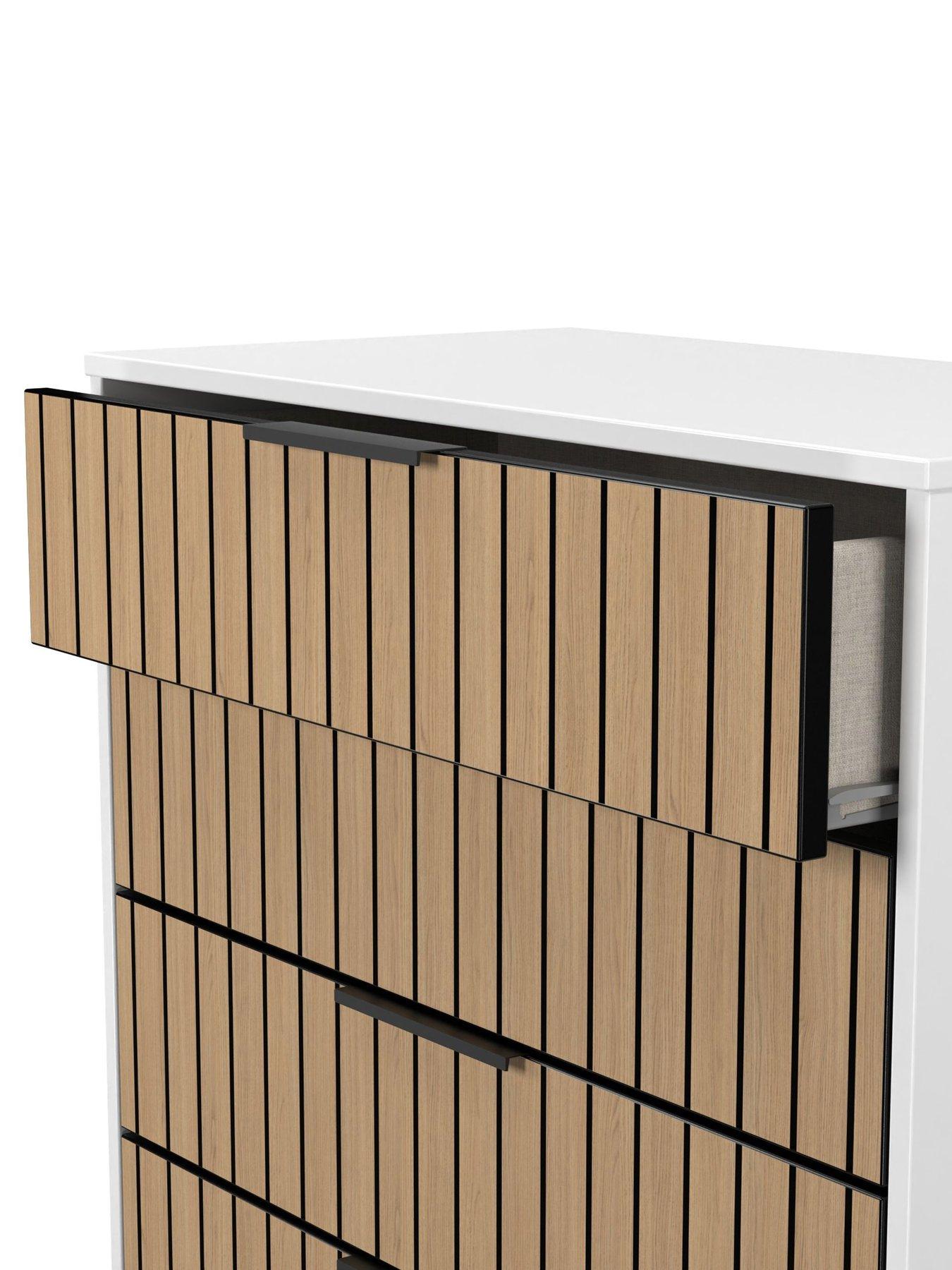 Image 5 of 7 of SWIFT Florida Ready Assembled 4 Drawer Chest
