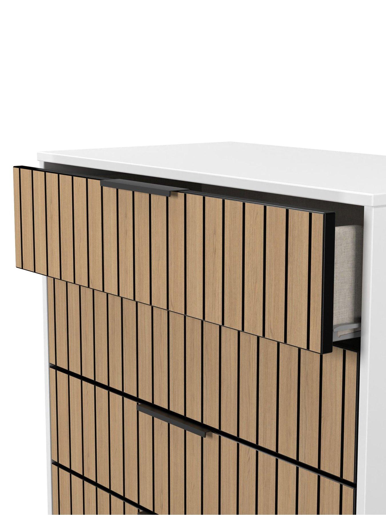 Image 7 of 7 of SWIFT Florida Ready Assembled 4 Drawer Chest