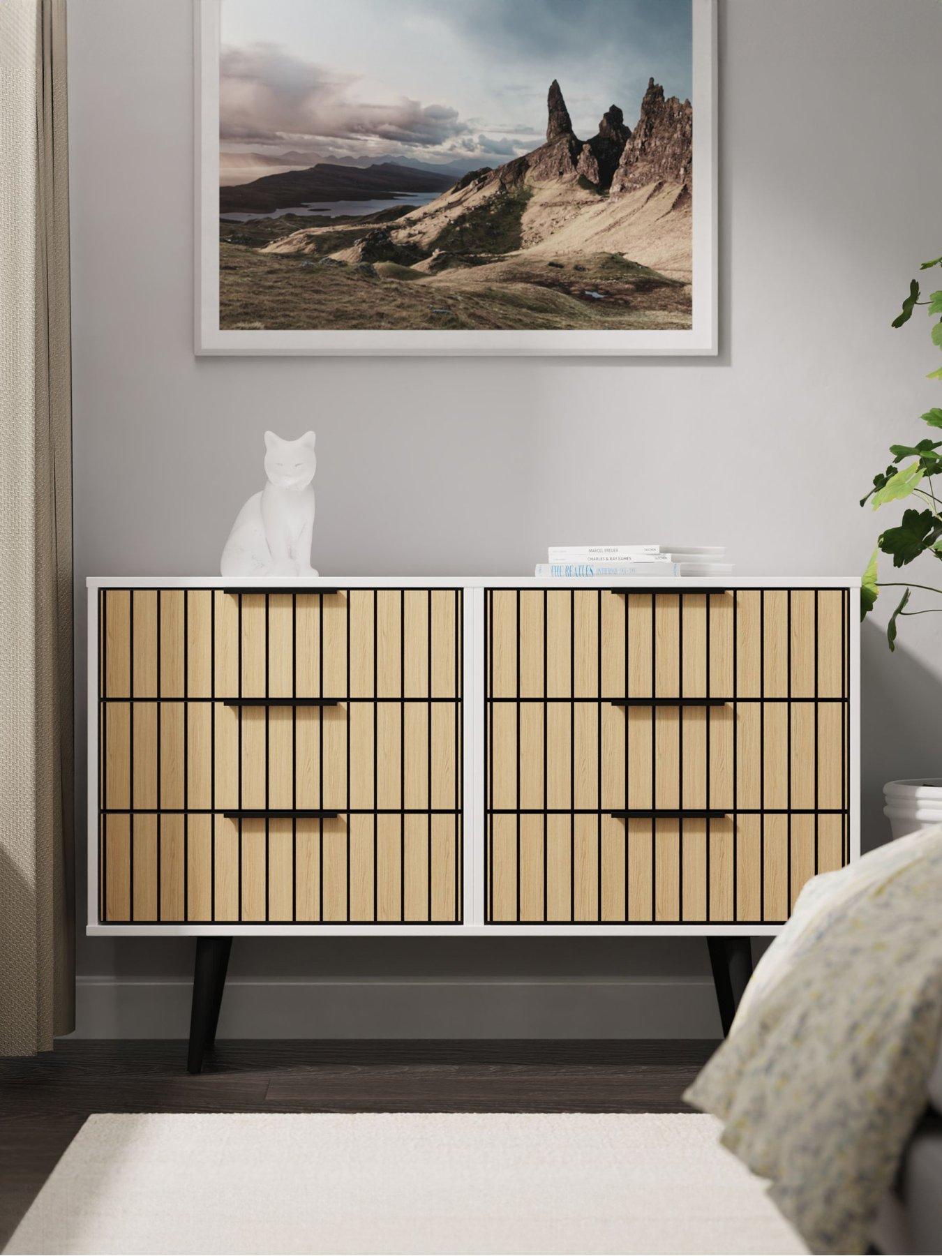 Product photograph of Swift Florida Ready Assembled 6 Drawer Chest from very.co.uk