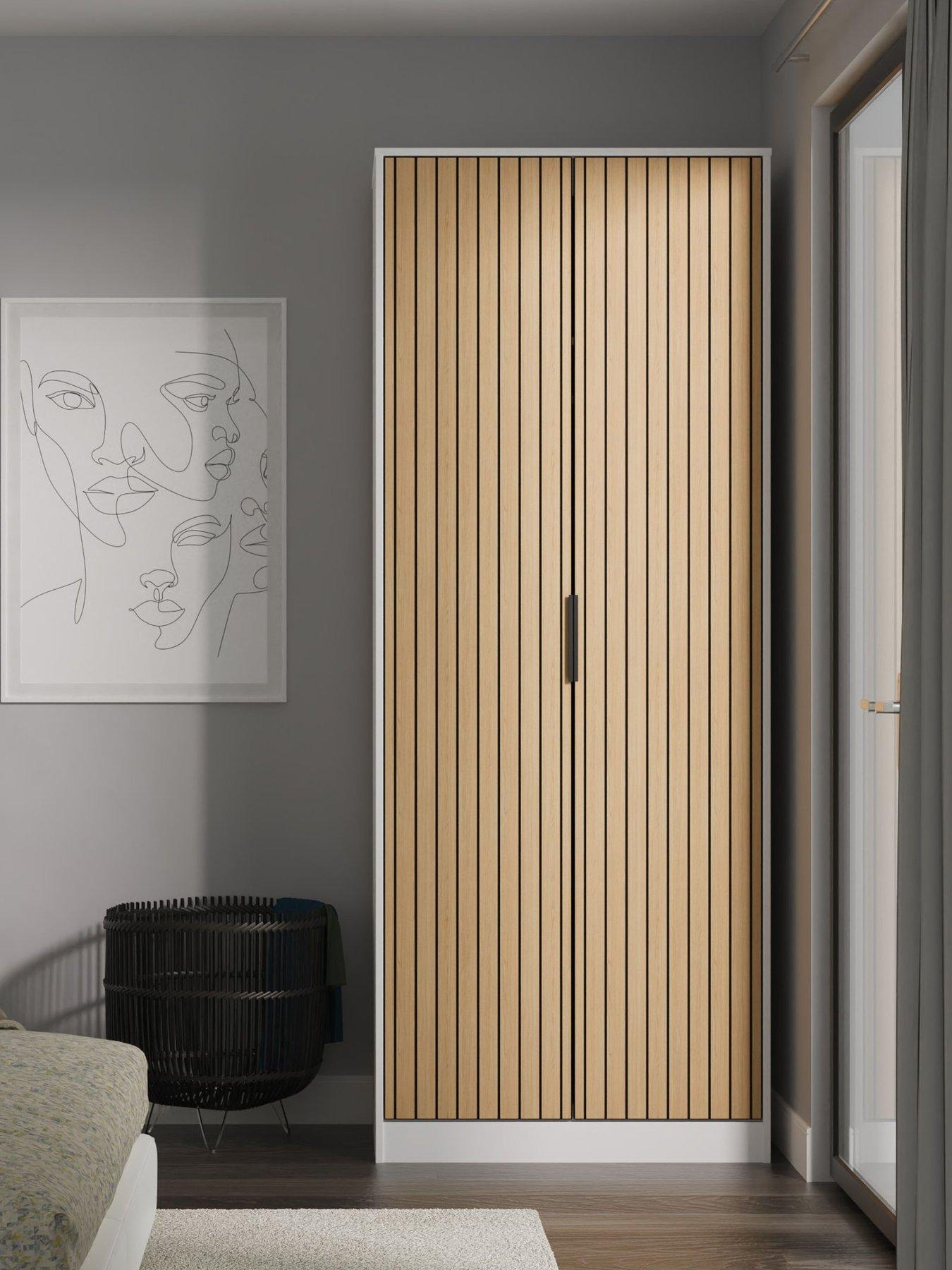 Product photograph of Swift Florida 2 Door Wardrobe from very.co.uk