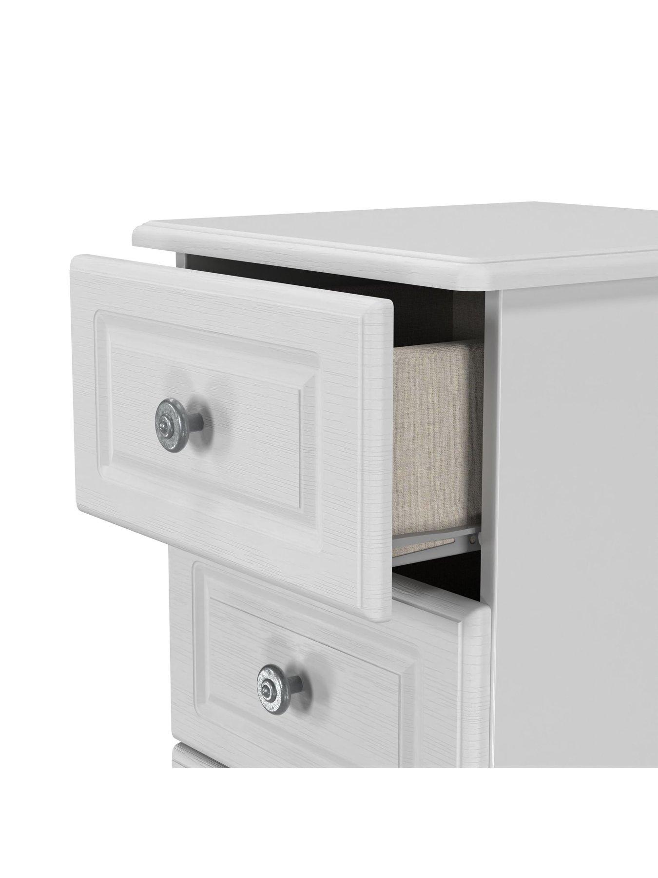Image 5 of 6 of SWIFT Cambridge Ready Assembled 5 Drawer Tallboy