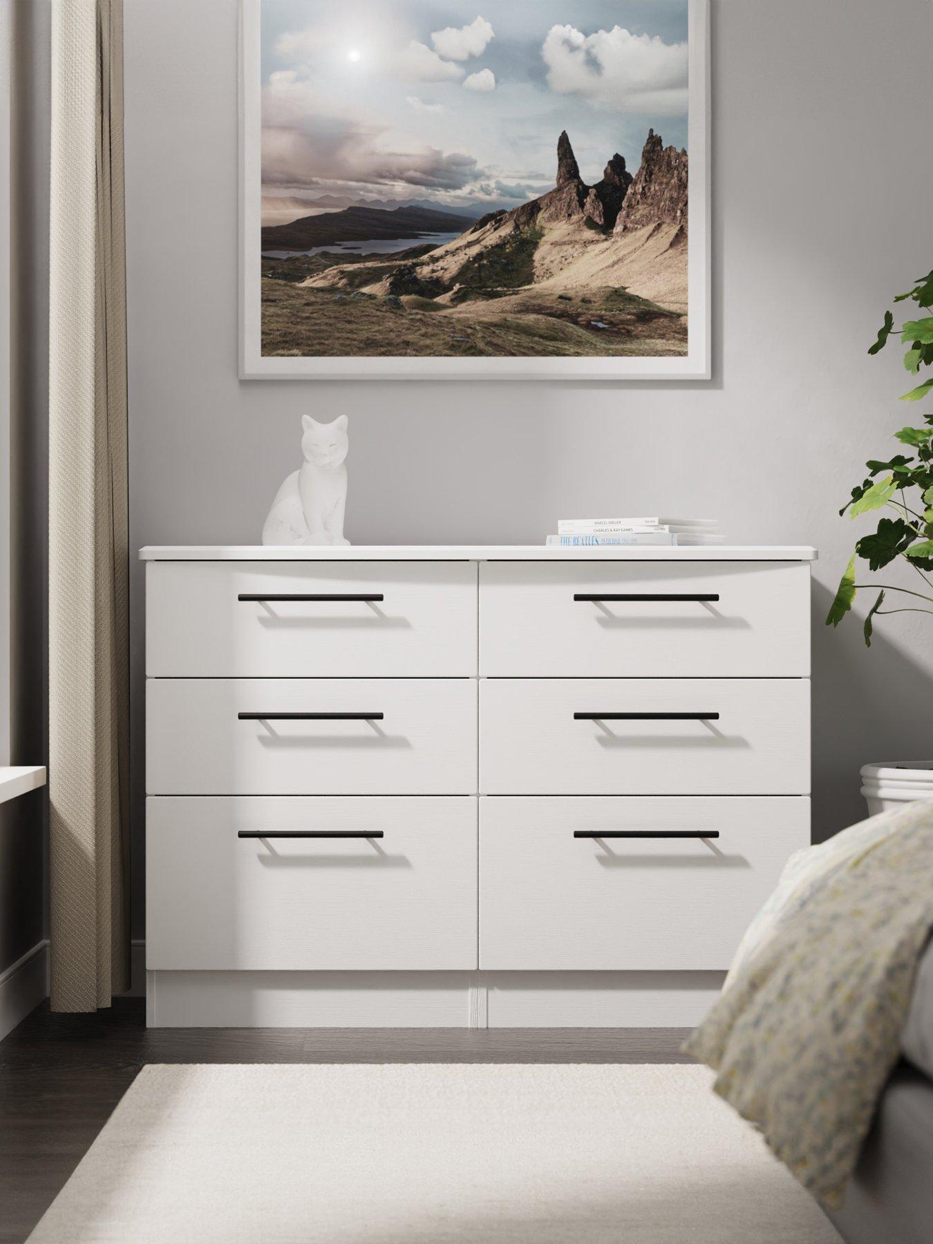 Product photograph of Swift Boston Ready Assembled 6 Drawer Chest from very.co.uk