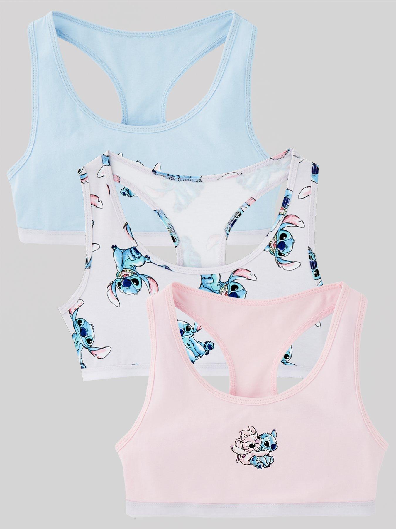 undefined Lilo And Stitch 3 Pack Crop Tops - Multi