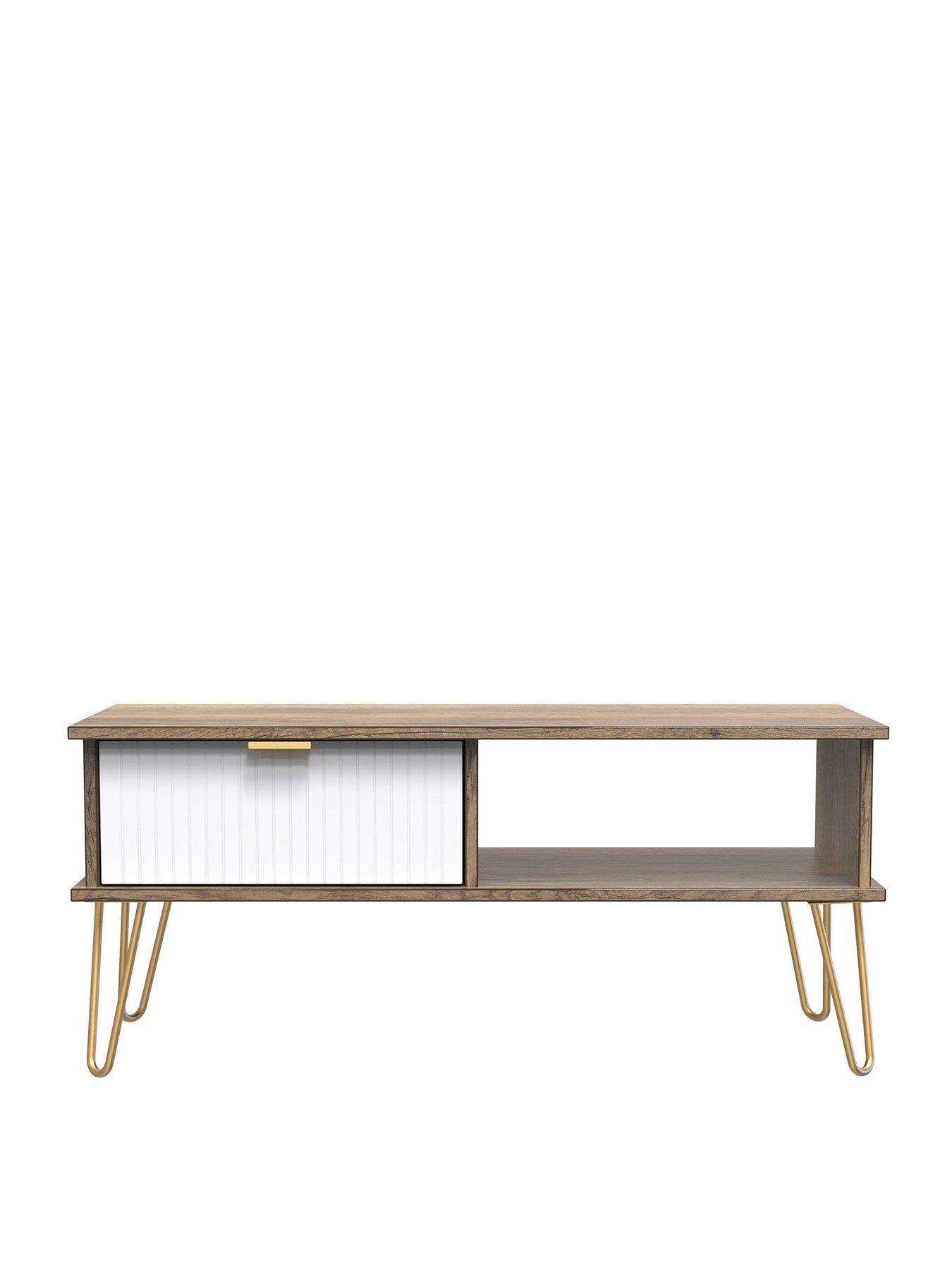 Product photograph of Swift Andie Ready Assembled 1 Drawer Coffee Table from very.co.uk