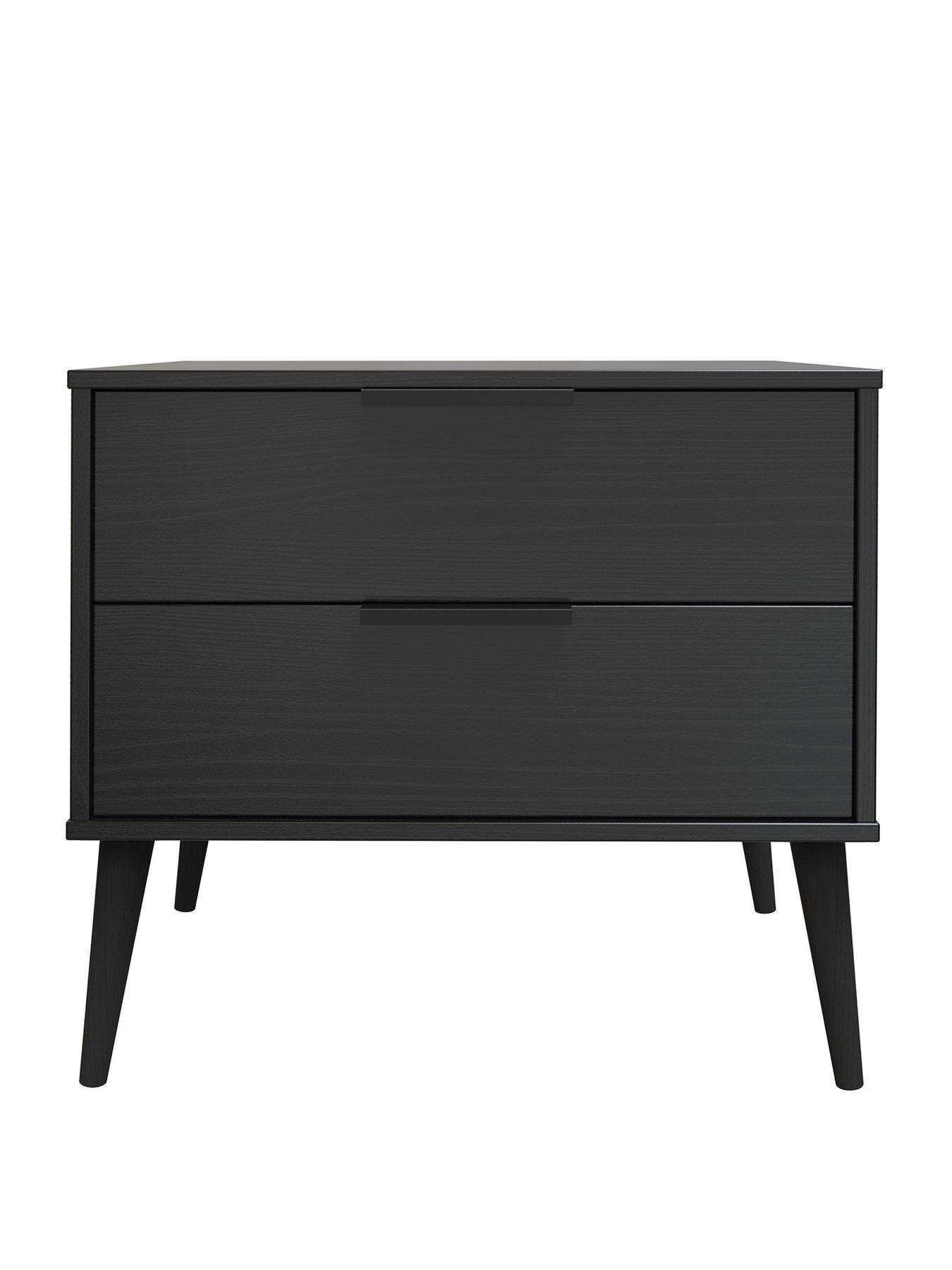 Image 2 of 7 of SWIFT Emerson Ready Assembled 2 Drawer Side Table
