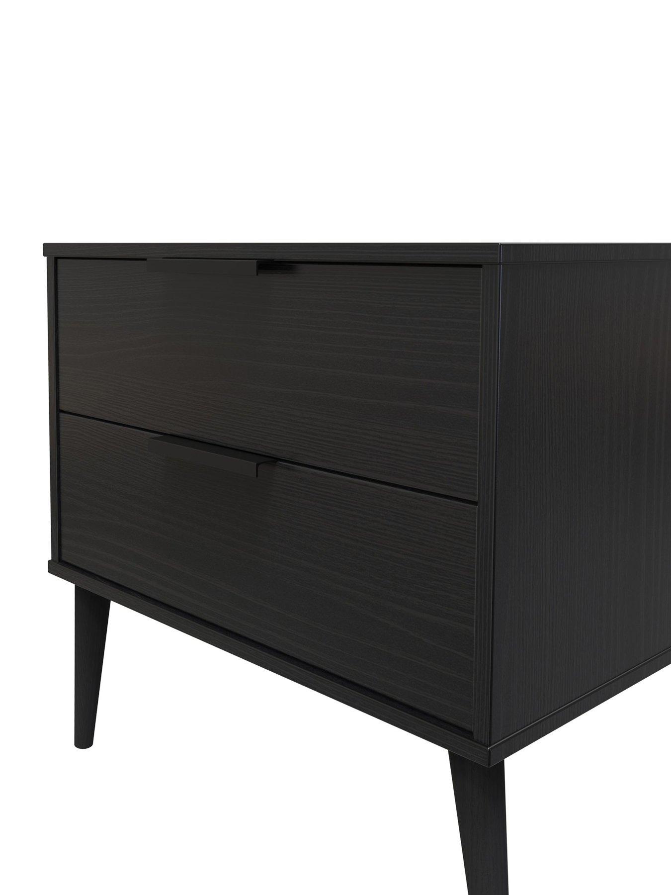 Image 4 of 7 of SWIFT Emerson Ready Assembled 2 Drawer Side Table