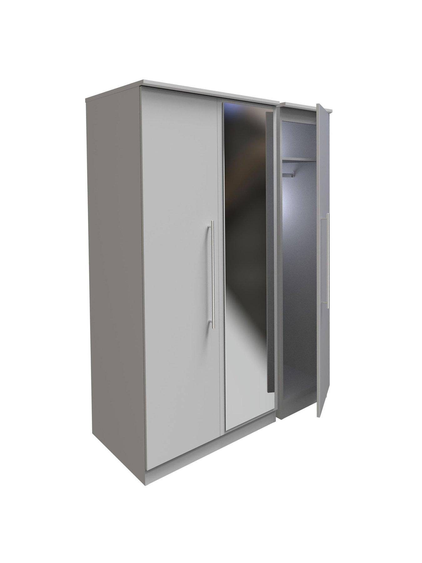 Image 6 of 7 of SWIFT Oxford Part Assembled 3 Door Wardrobe