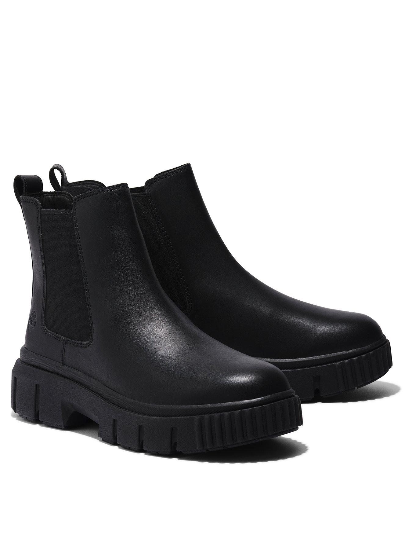 Image 2 of 6 of Timberland Greyfield Leather Chelsea Boot - Black