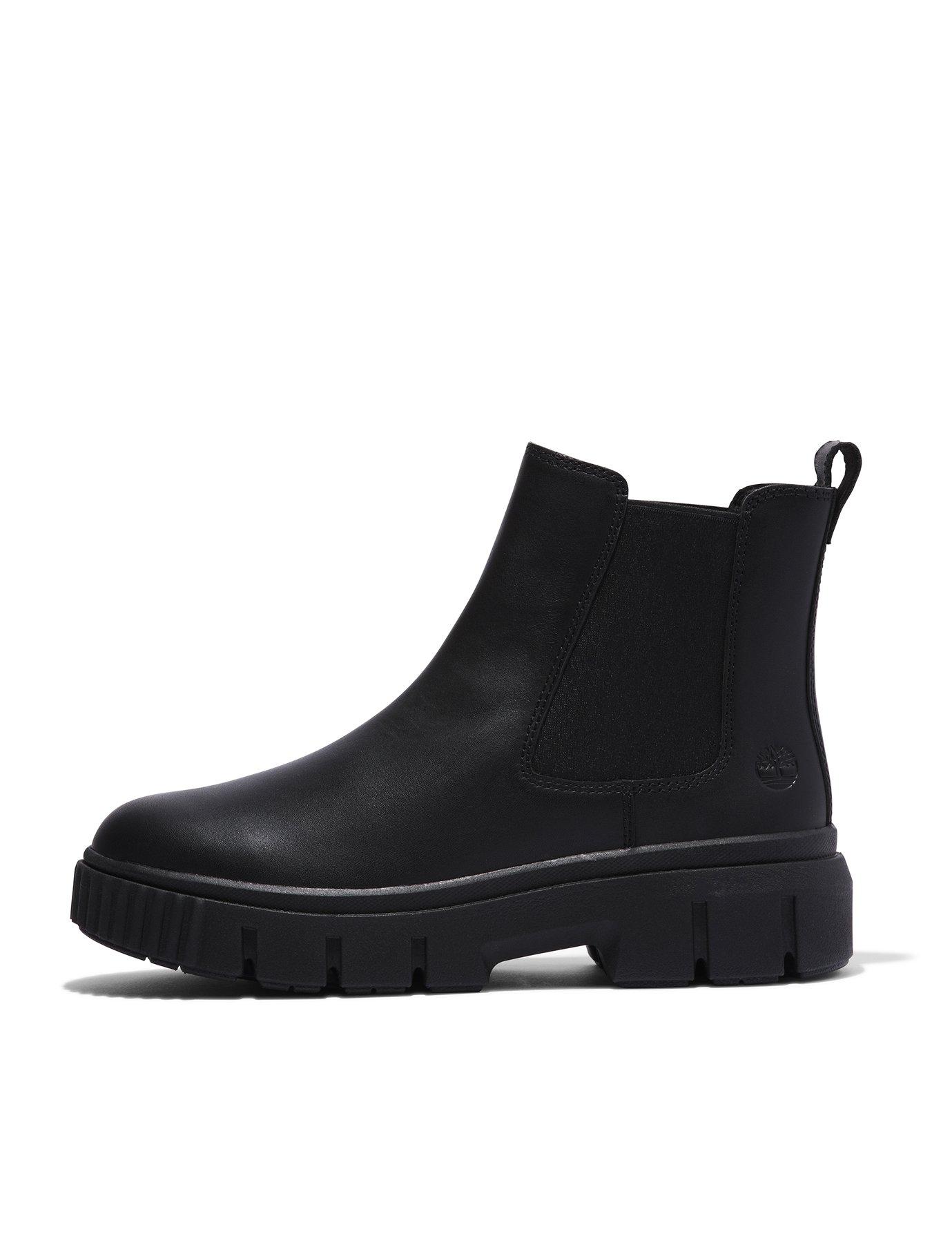 Image 6 of 6 of Timberland Greyfield Leather Chelsea Boot - Black