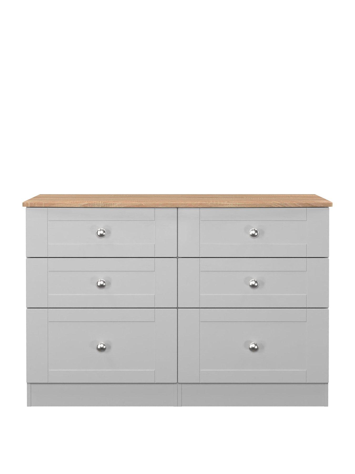 Image 2 of 7 of SWIFT Sydney Ready Assembled&nbsp;6 Drawer Midi Chest