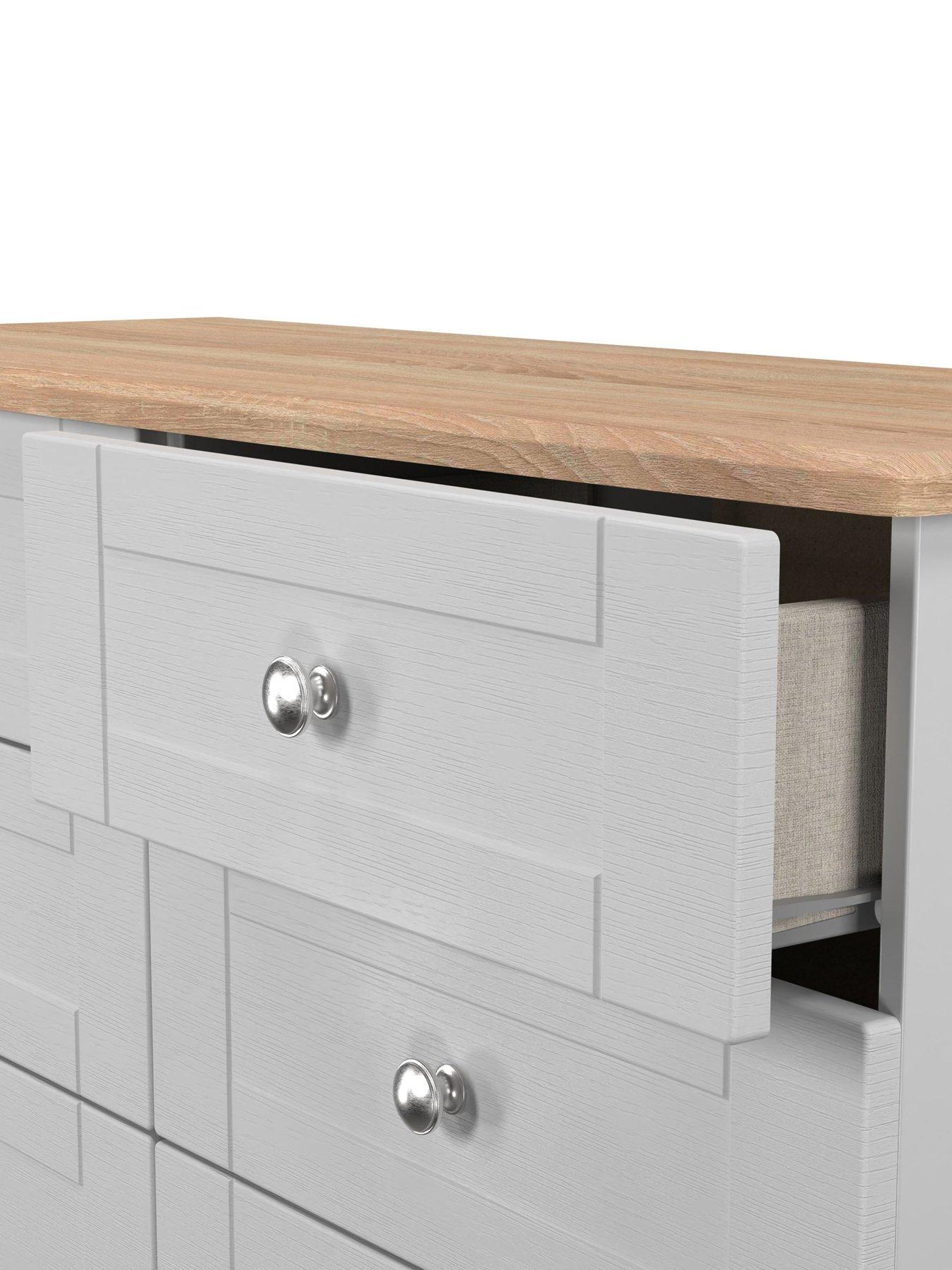 Image 5 of 7 of SWIFT Sydney Ready Assembled&nbsp;6 Drawer Midi Chest