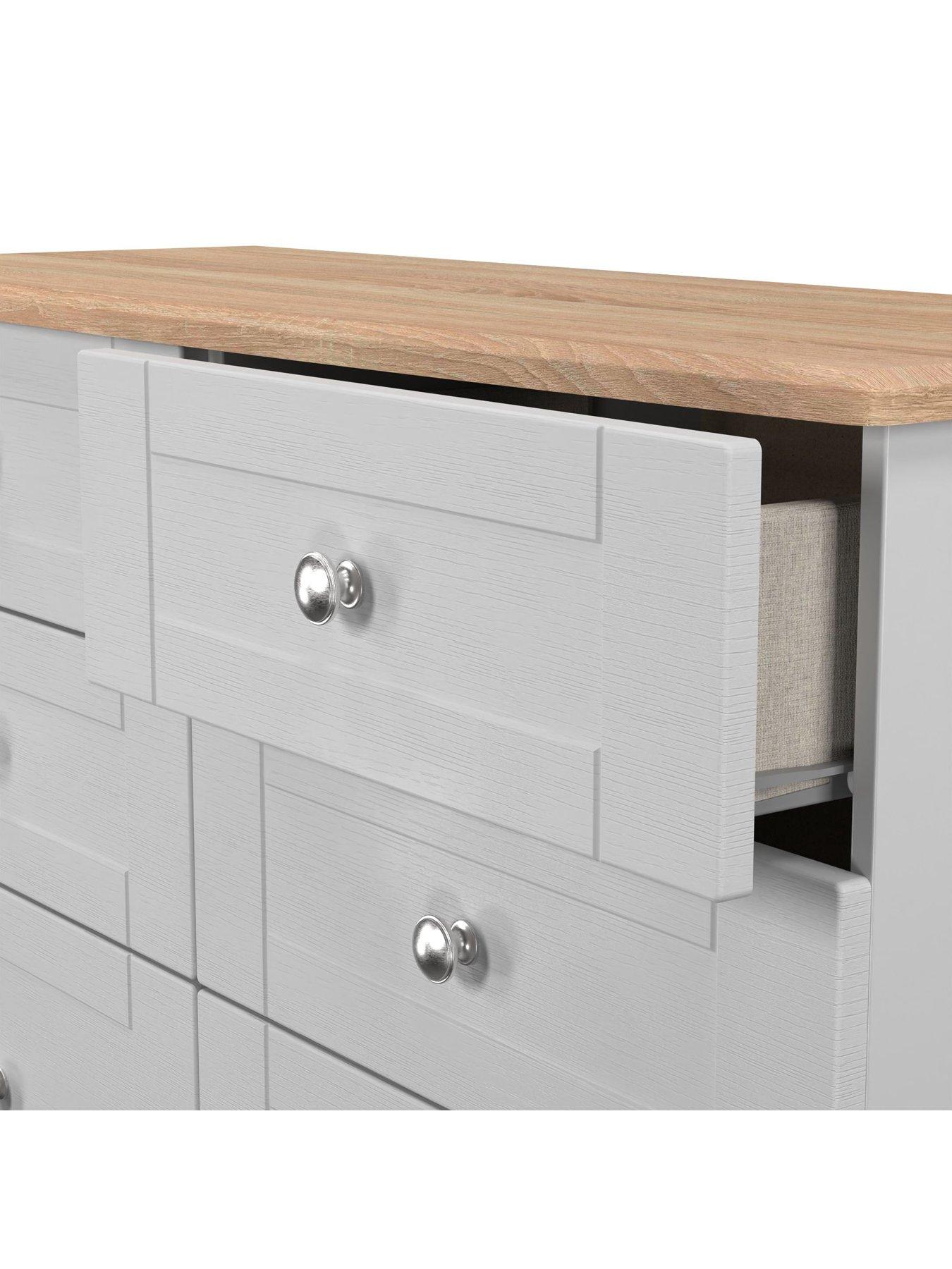 Image 7 of 7 of SWIFT Sydney Ready Assembled&nbsp;6 Drawer Midi Chest