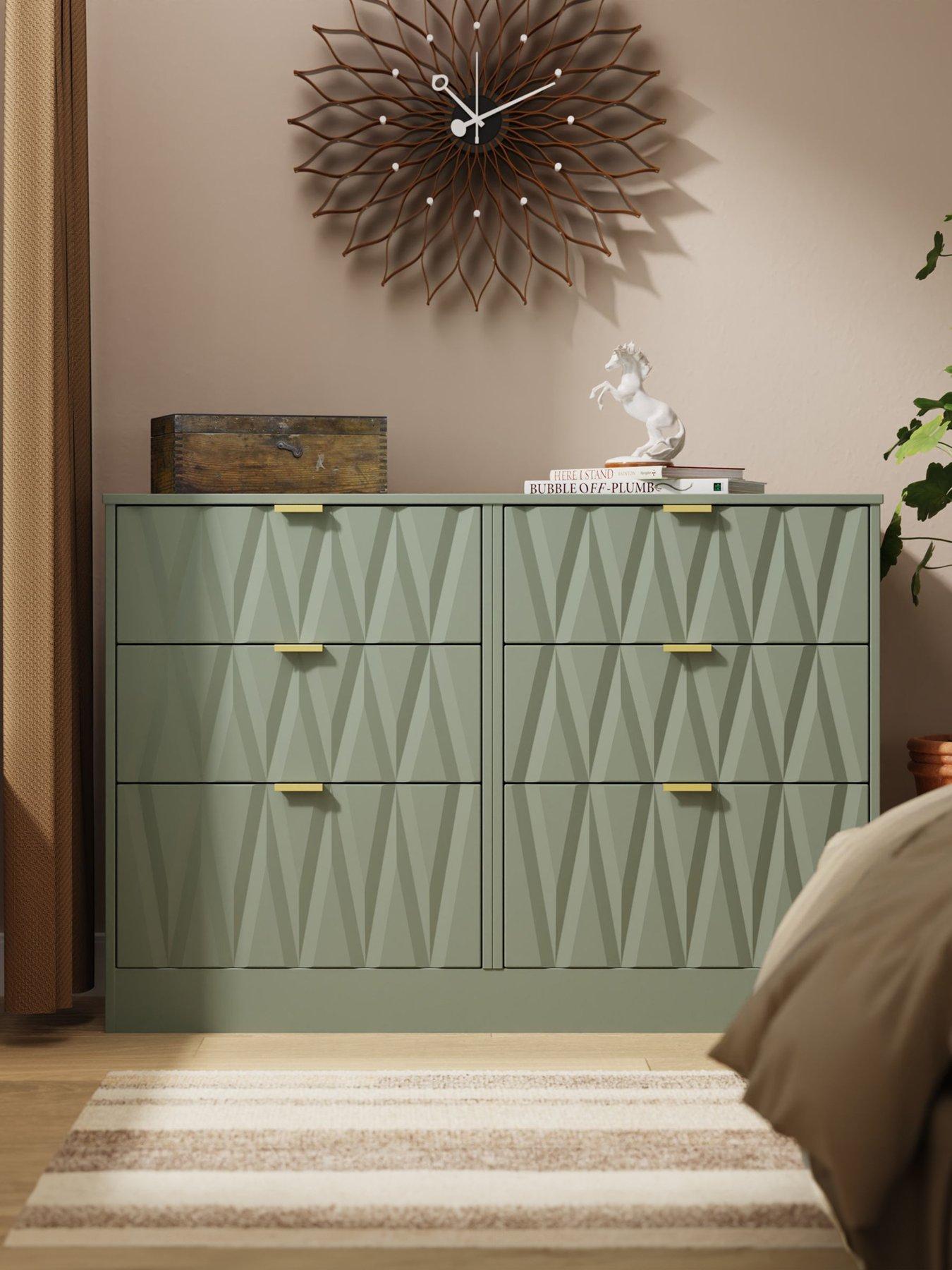 SWIFT Texas Ready Assembled 6 Drawer Bed Box