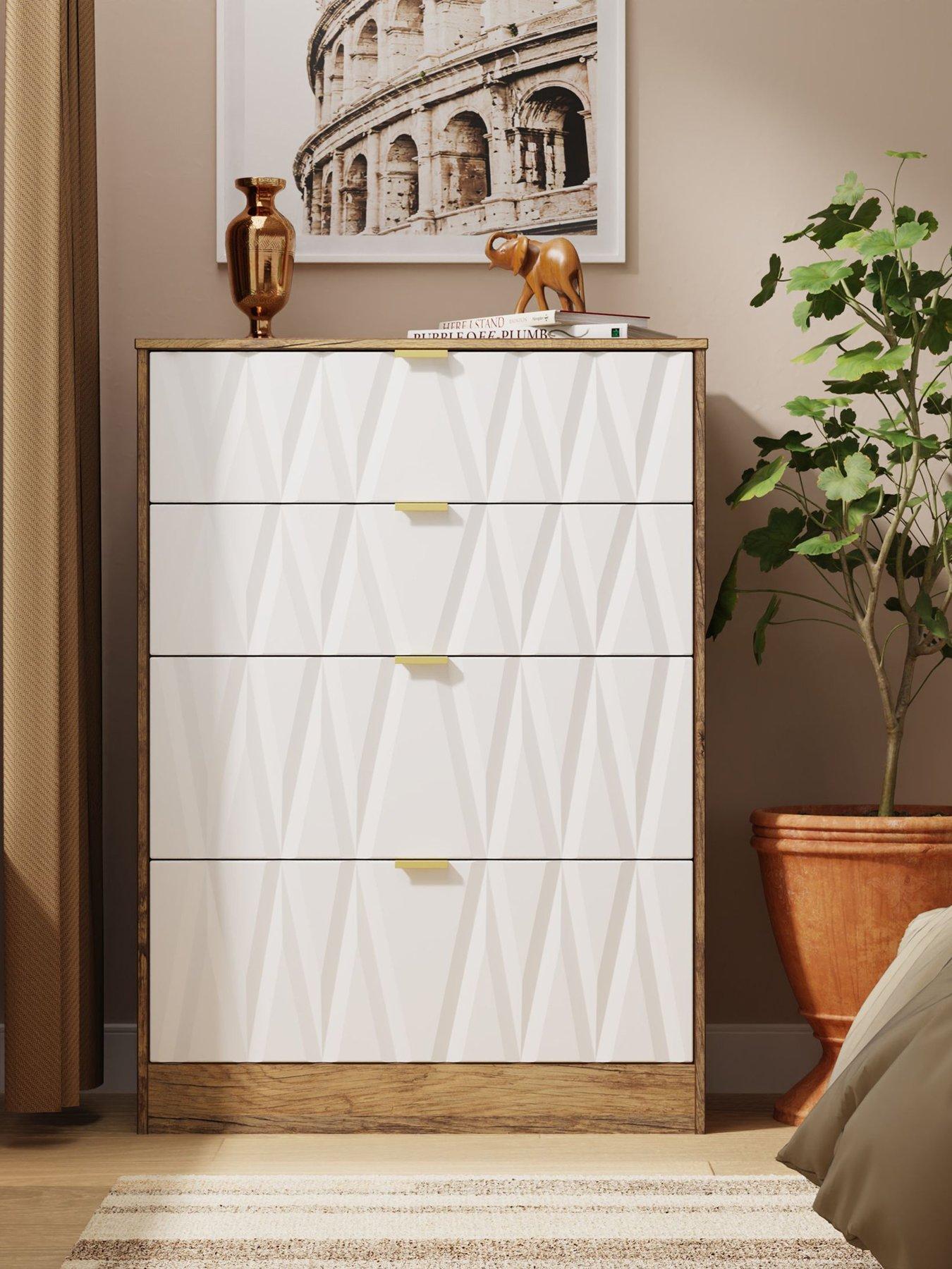 undefined Texas Ready Assembled 4 Drawer Chest