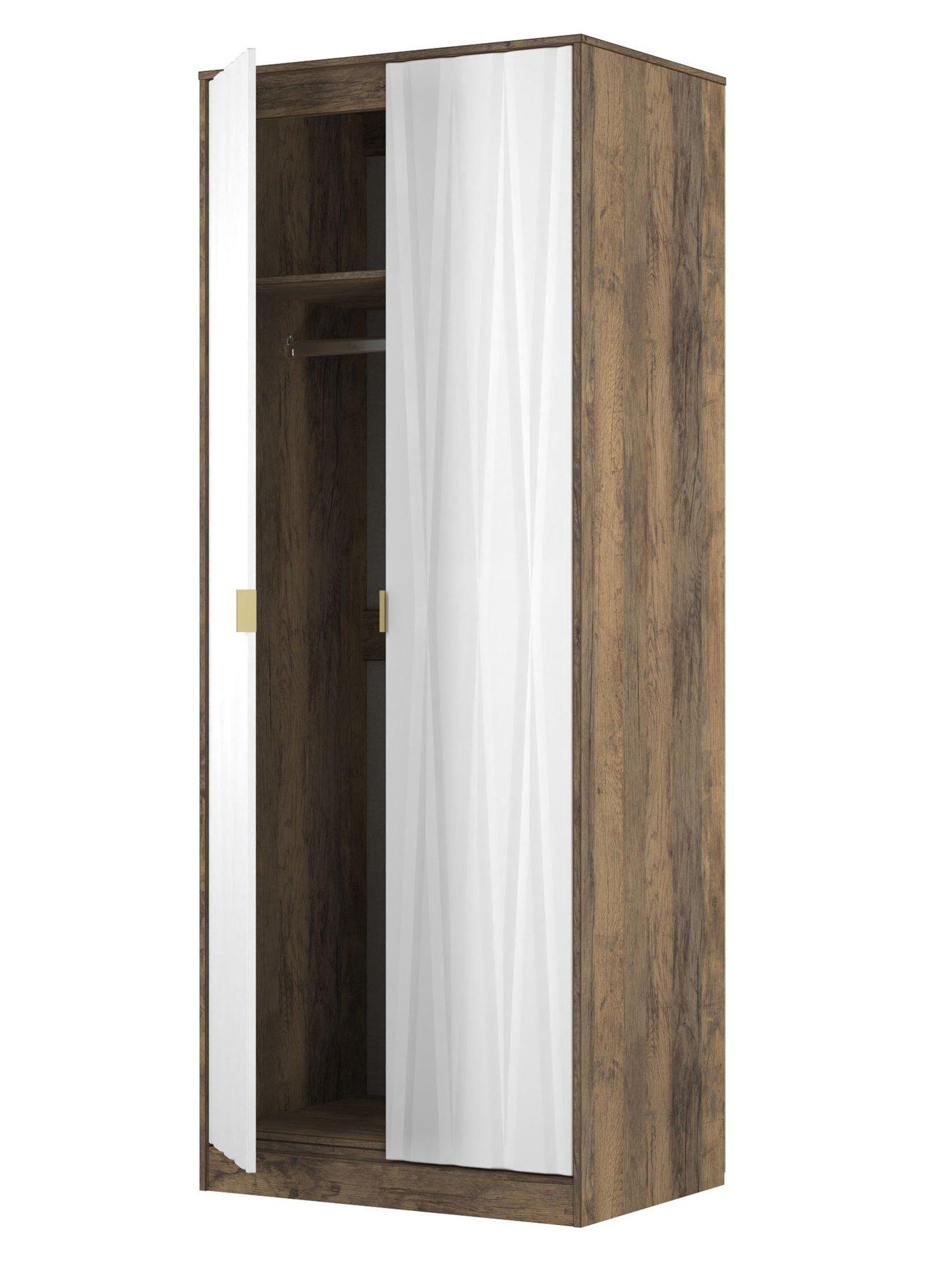 Image 5 of 6 of SWIFT Texas Ready Assembled 2 Door Wardrobe