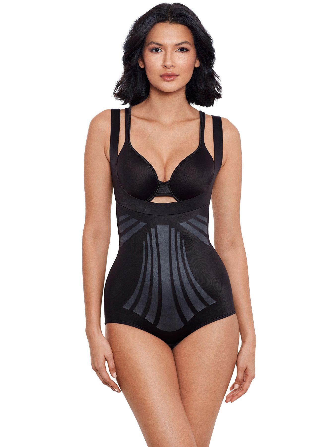 undefined Wyob Torsette Bodysuit - Black