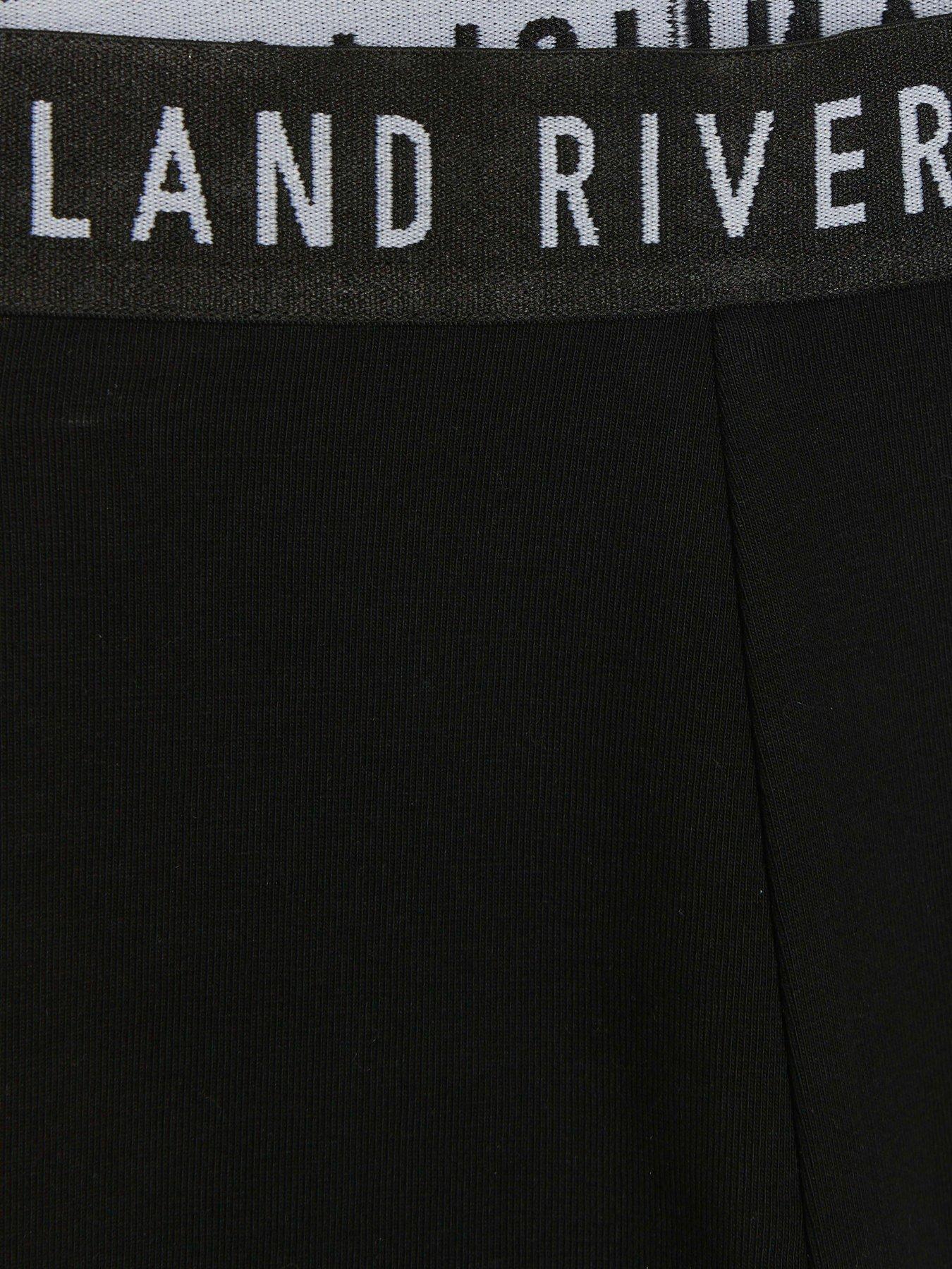 Image 4 of 4 of River Island Mini Girls Waistband Legging - Black
