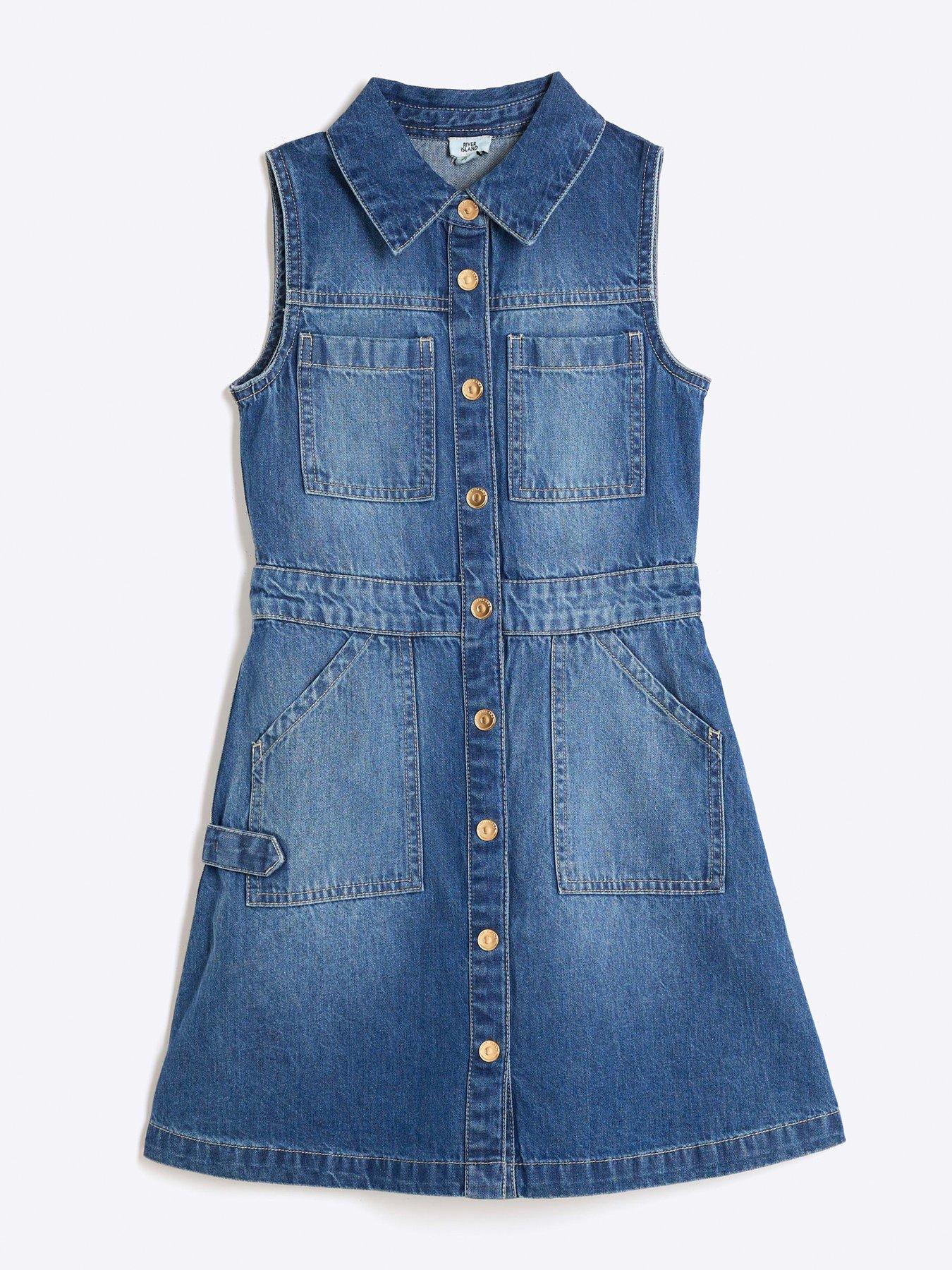 River island shops pinafore dress