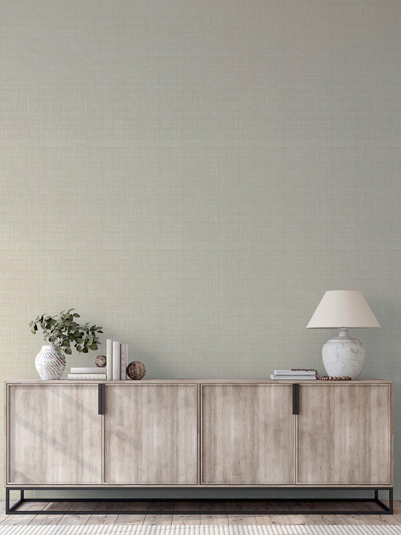 ARTHOUSE Weave Texture Neutral Wallpaper