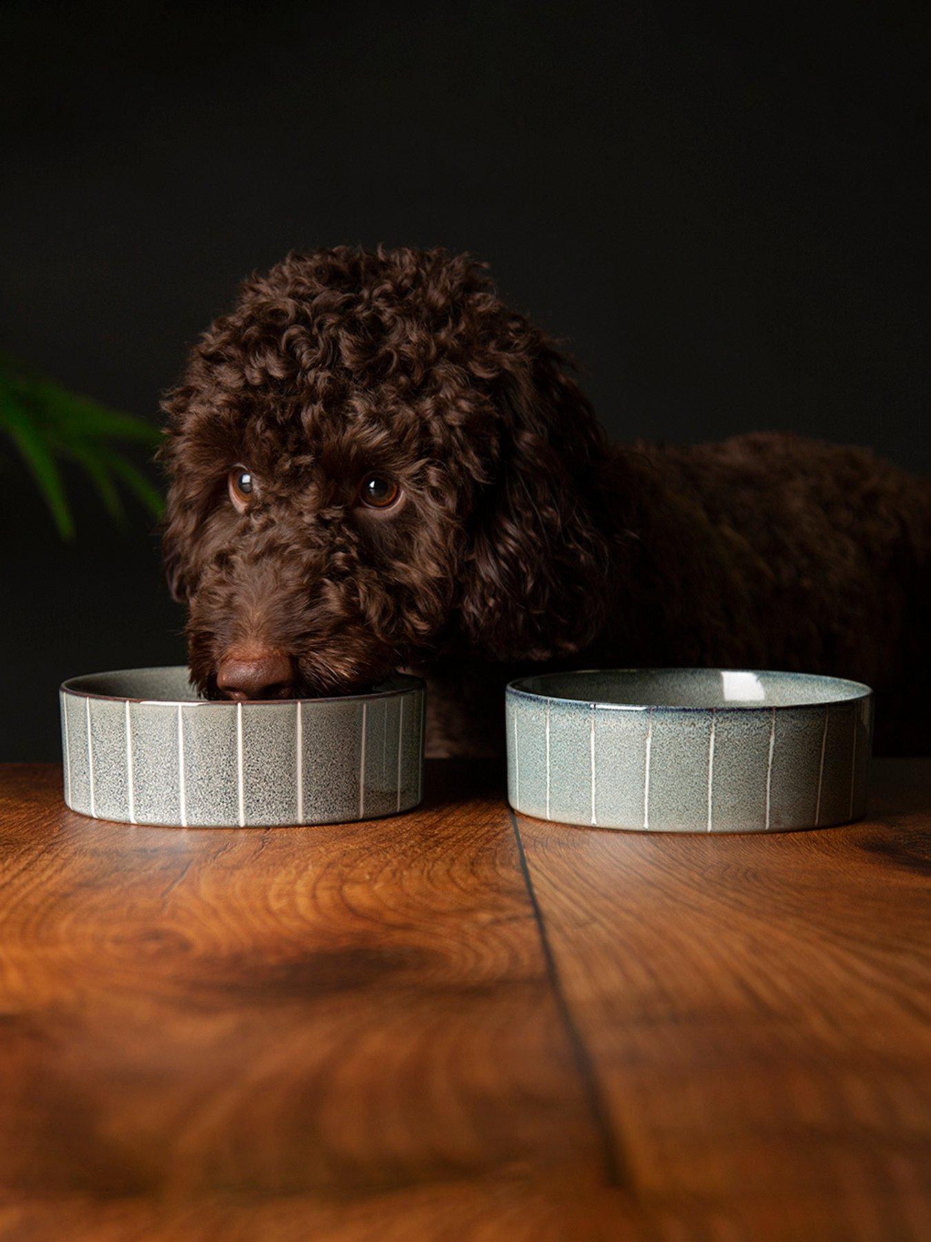Scruffs Reactive 2pc Bowl Set - Pinstripe 15cm
