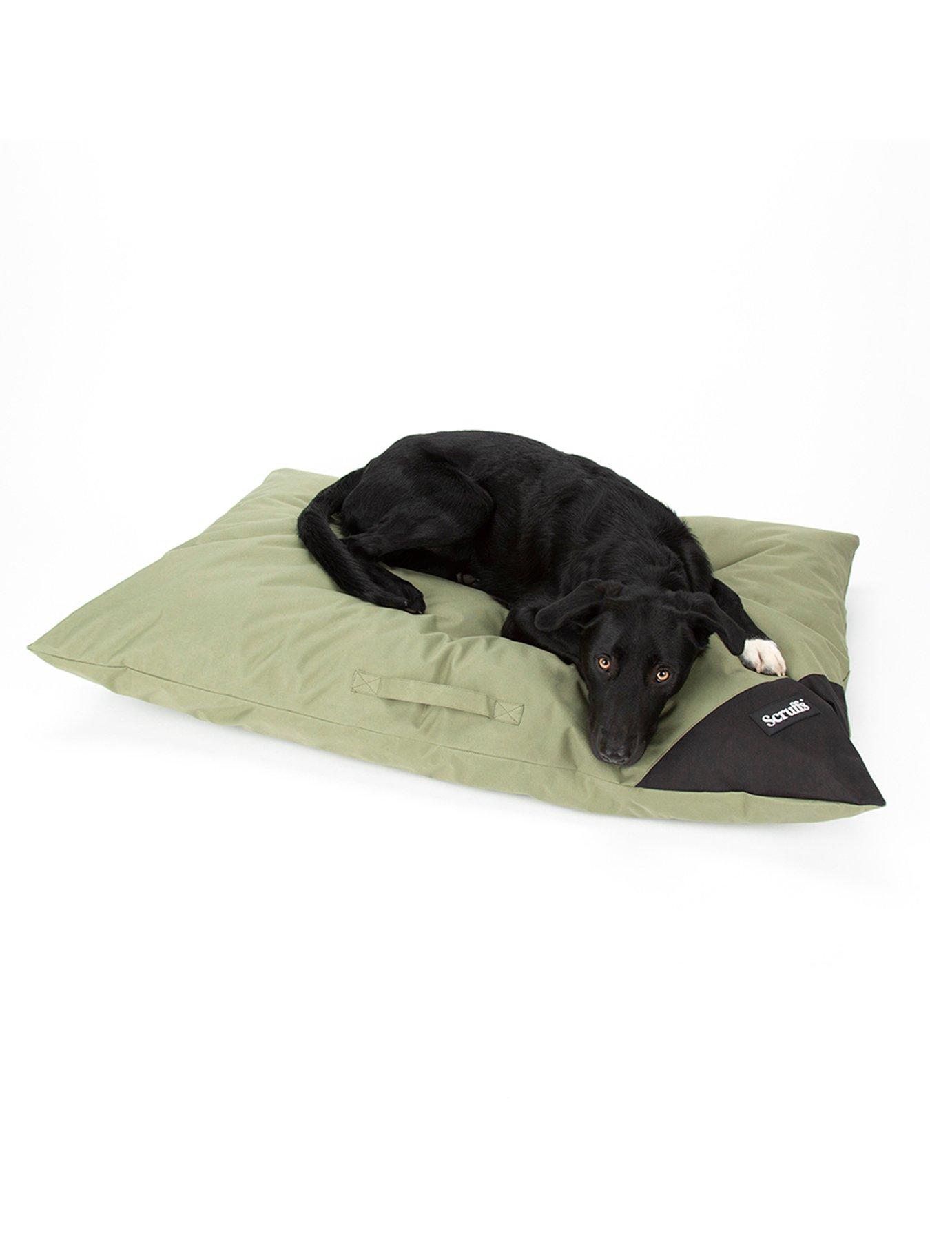 Scruffs Expedition Memory Foam Orthopaedic Dog Bed Pillow - Khaki Green ...