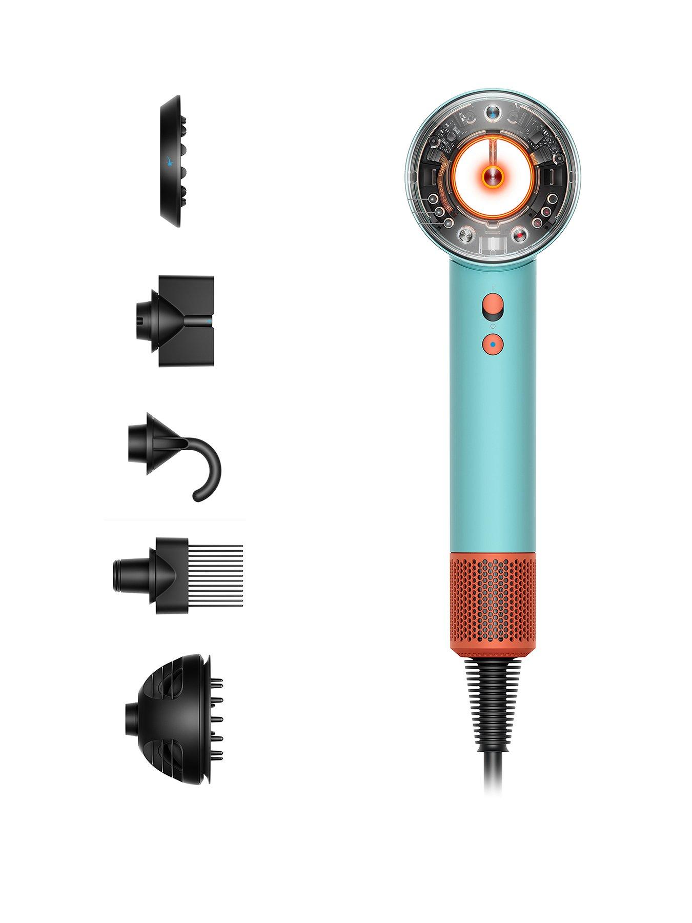 undefined Supersonic™ Nural Hair Dryer, Fast  &  Intelligent Drying, with 5 Styling Attachments - Ceramic Patina  &  Topaz