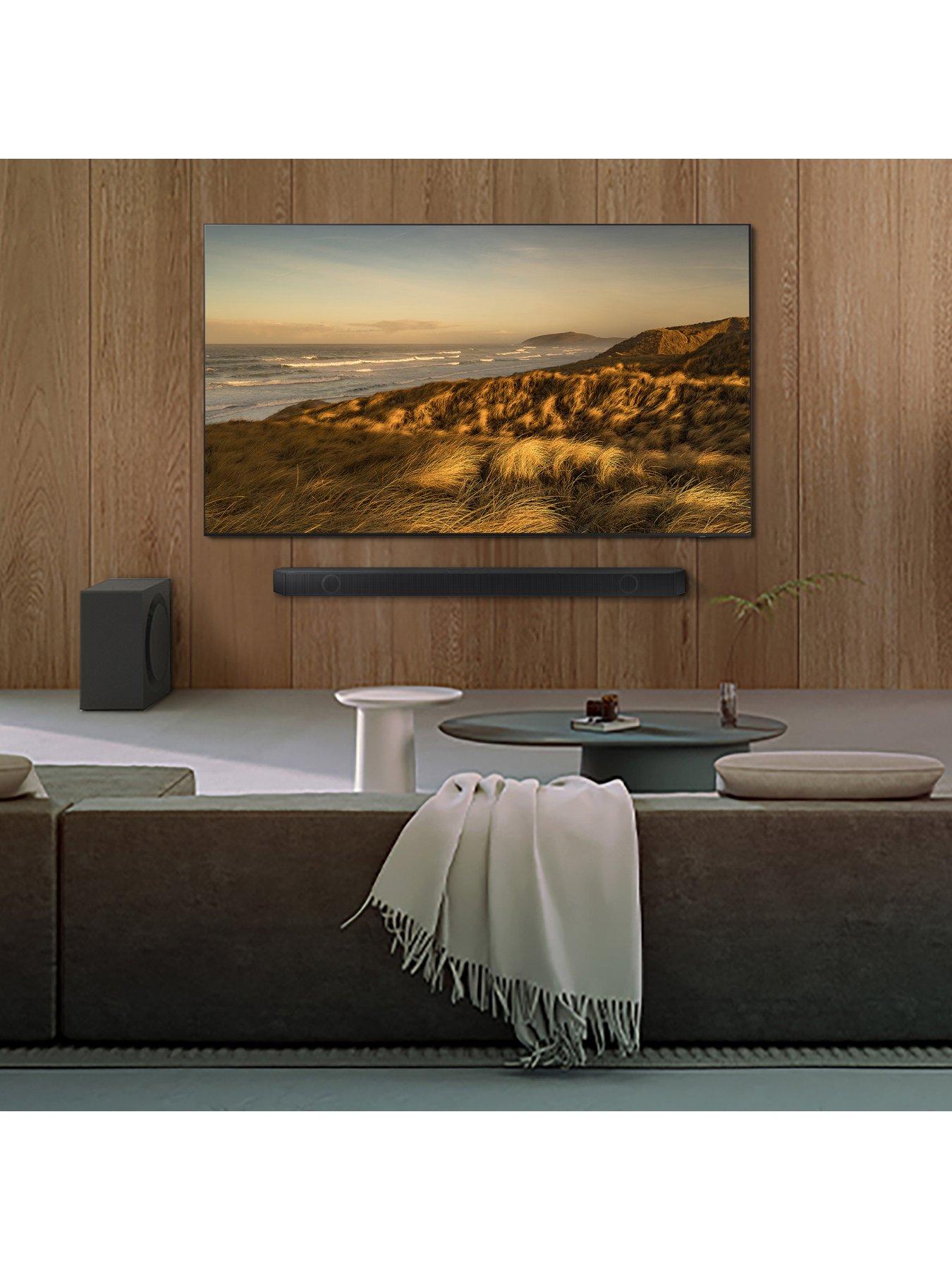 Image 7 of 7 of Samsung Q990D 11.1.4ch Dolby Atmos, DTS:X, Q-Symphony Soundbar with Wireless Acoustic lens Subwoofer &amp; Rear Speakers, Wi-Fi