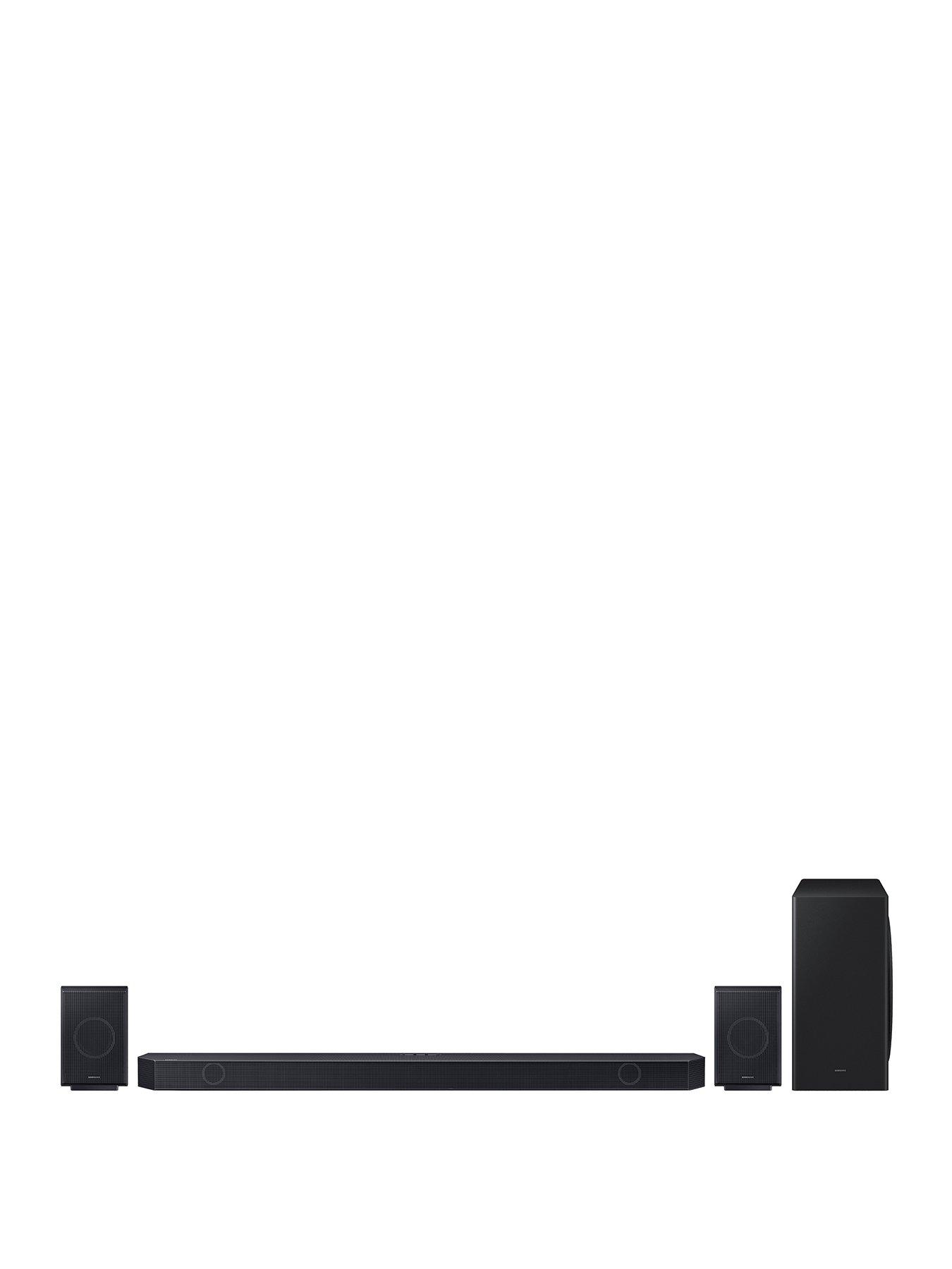 undefined Q930D 9.1.4ch Dolby Atmos, DTS:X, Q-Symphony Soundbar with Wireless Subwoofer  &  Rear Speakers, Wi-Fi