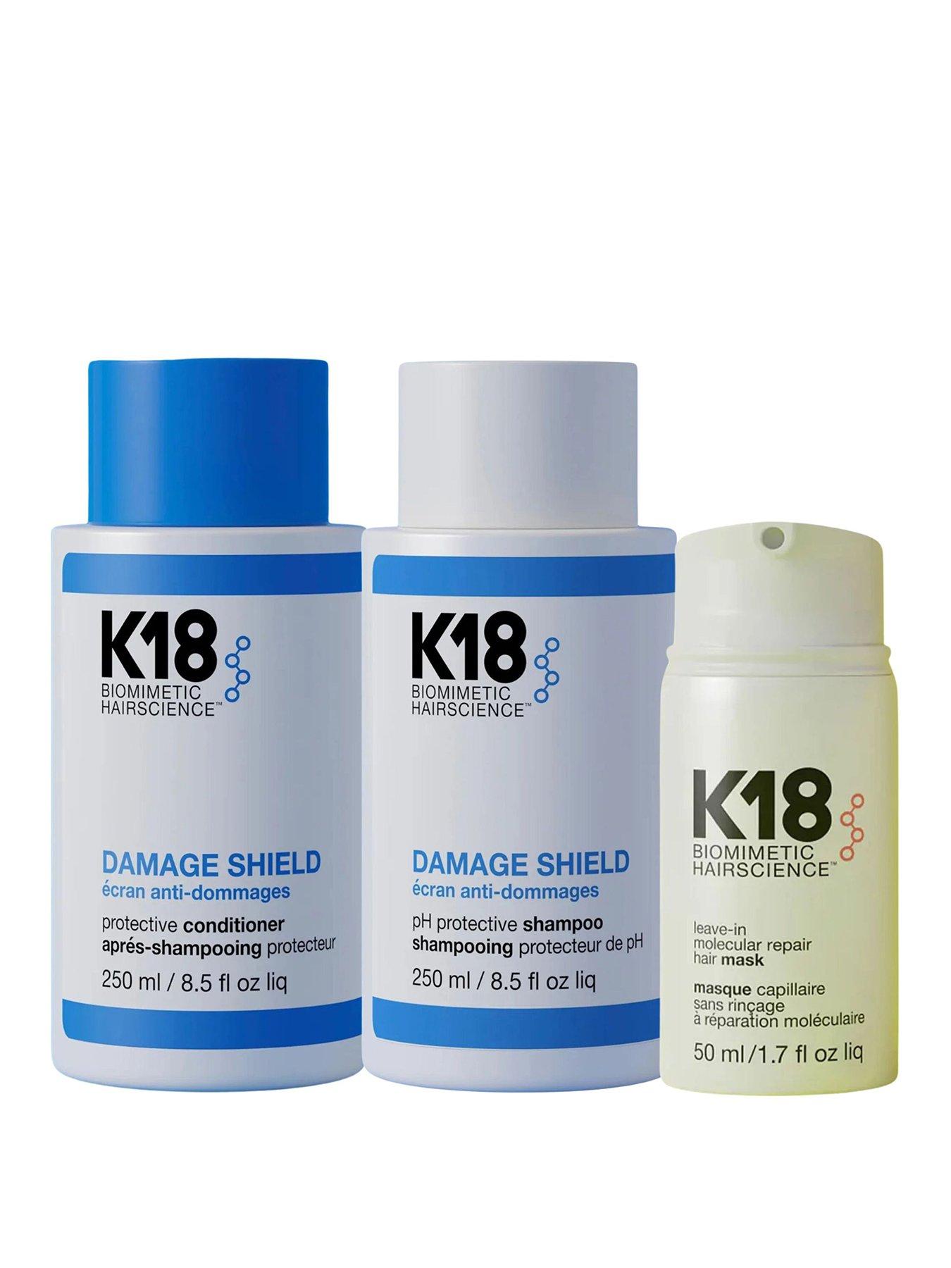 undefined K18 Damage Shield Shampoo, Conditioner, Mask BOM