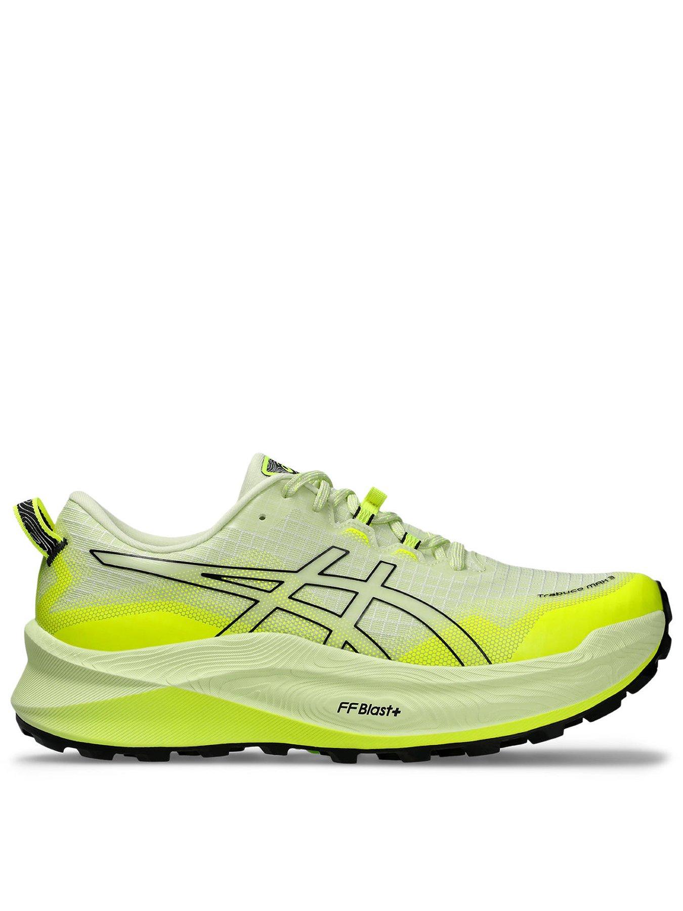 Asics Men's Trail Running Trabuco Max Trainers Green Very