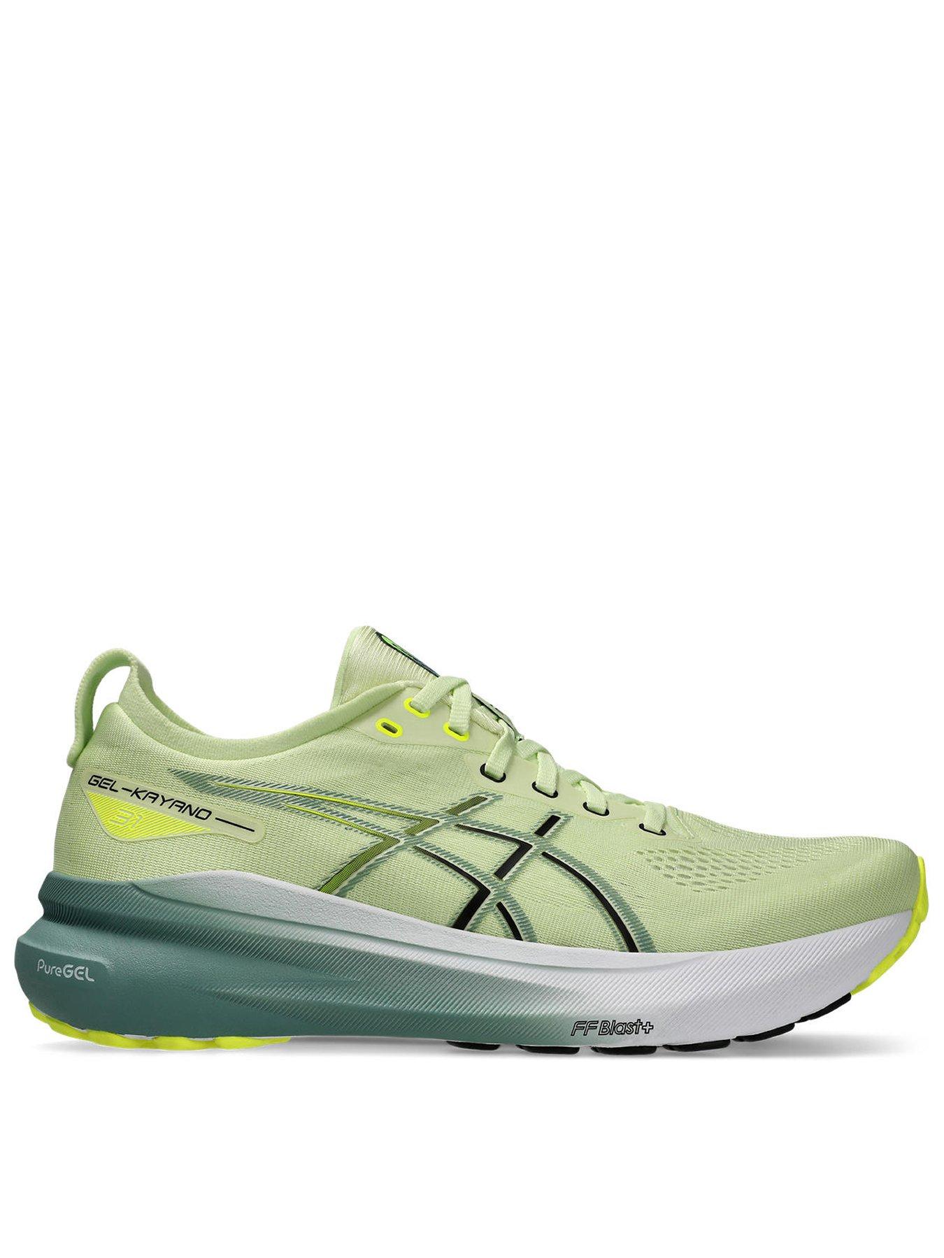 asics men's running stability gel-kayano™ 31 trainers - green