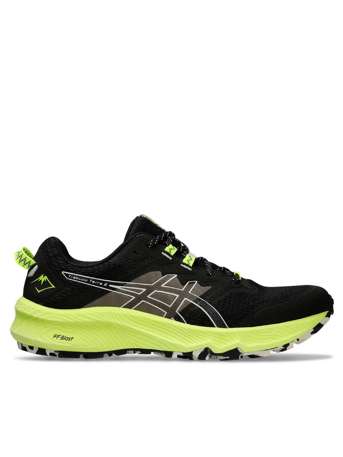 Asics Men'S Trail Running Trabuco Terra 2 Trainers - Black