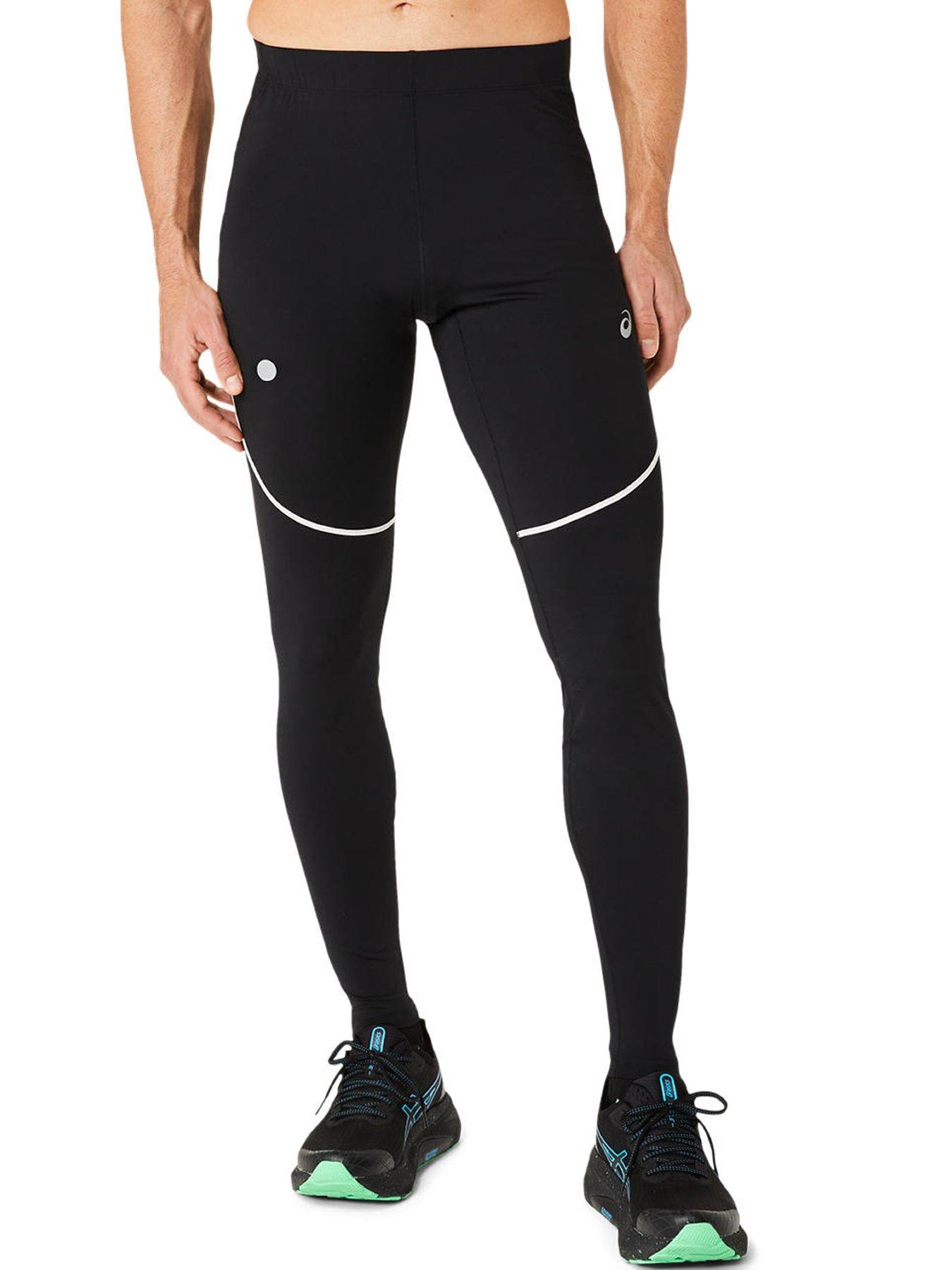 undefined Mens Running Road Lite Show Tights - Black