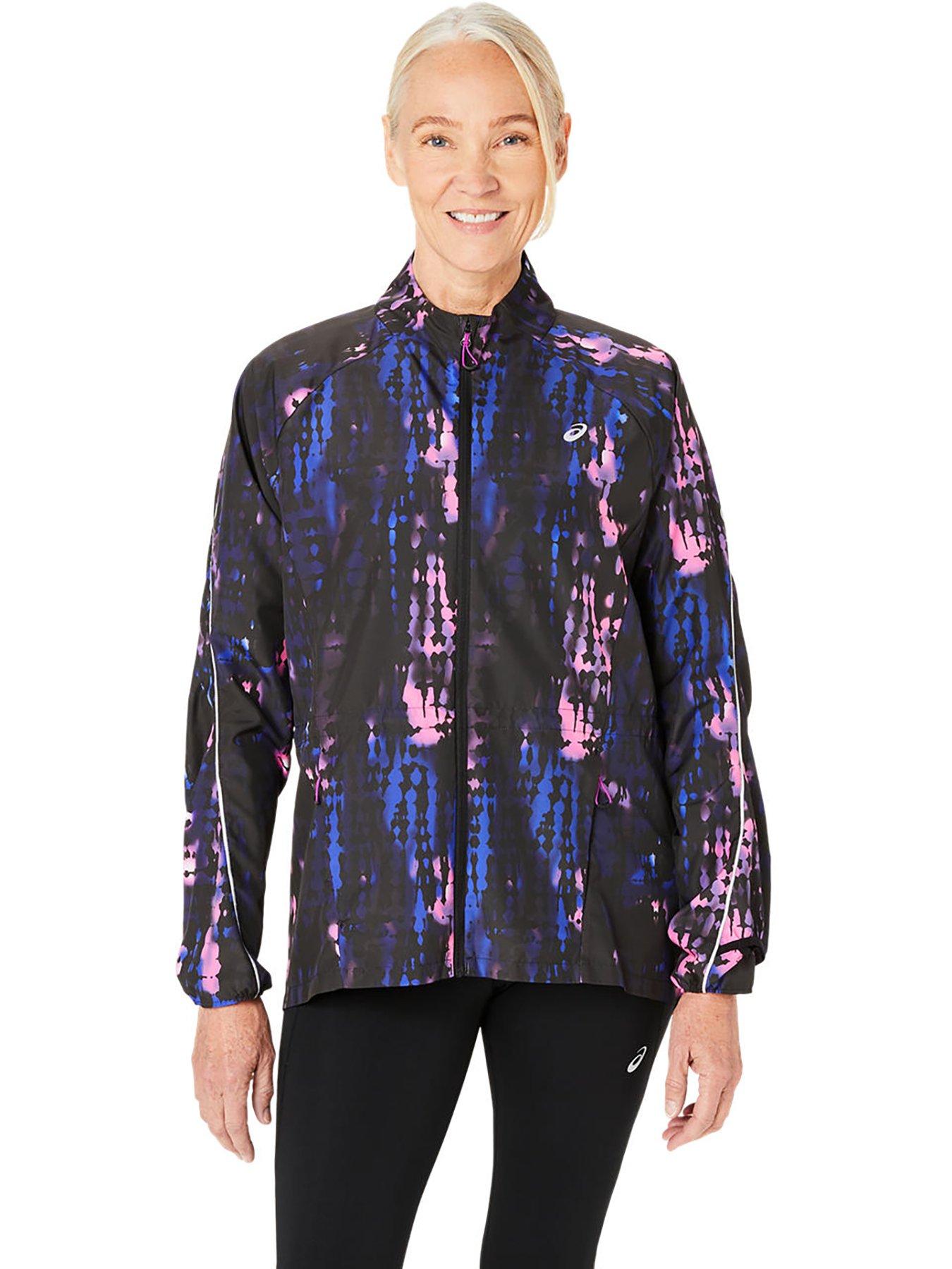 undefined Womens Running Road Lite-show Packable Jacket - Black/pink