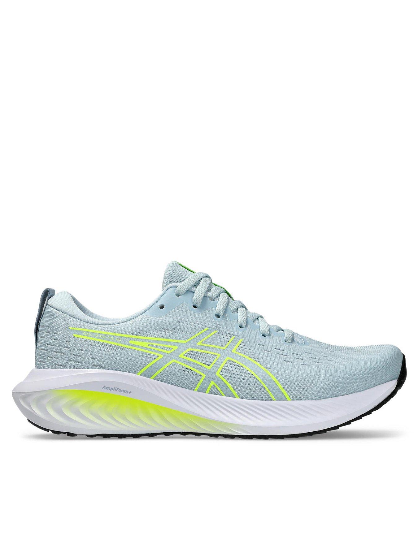 asics women's running gel-excite 10 trainers - blue