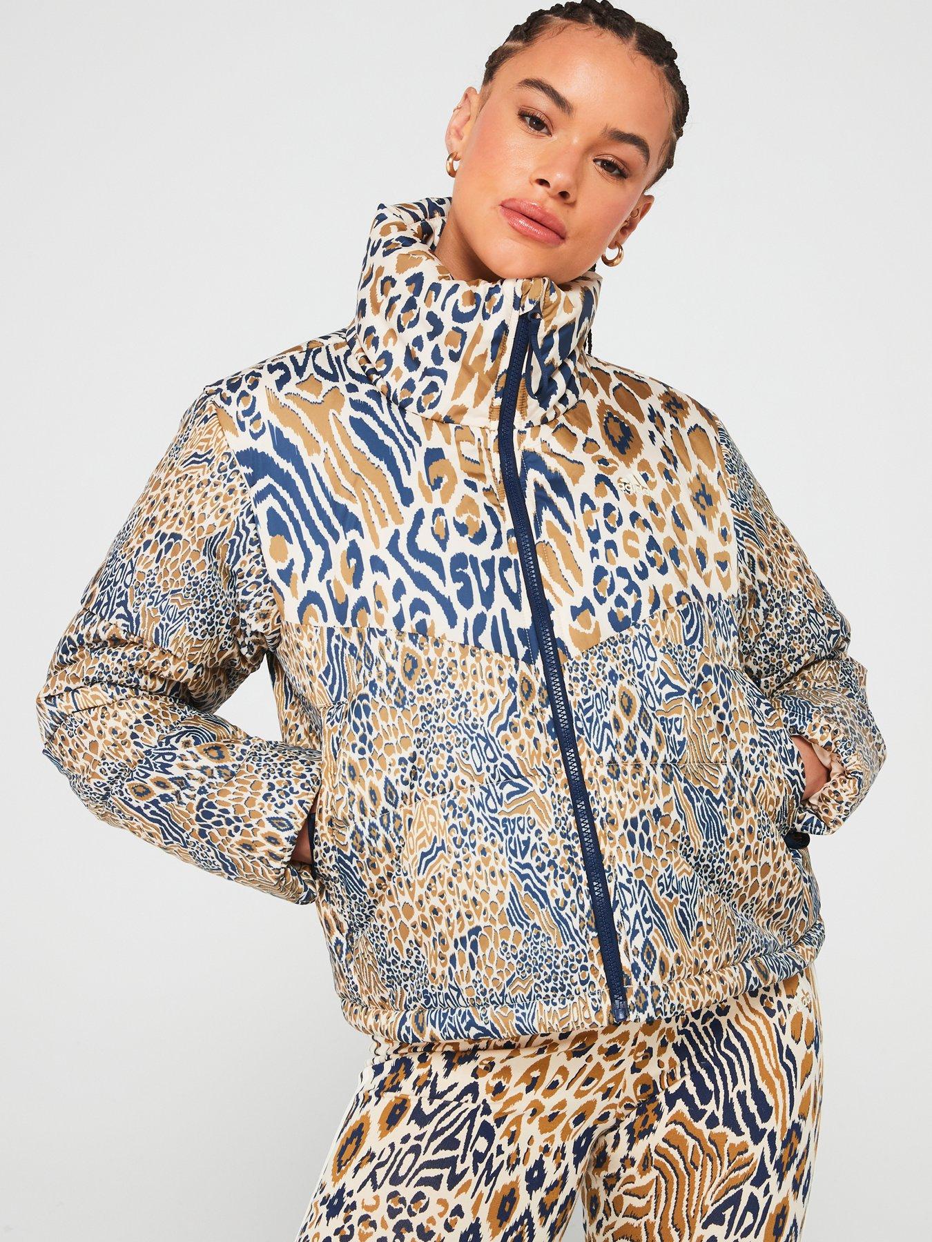 Adidas animal print jacket clearance
