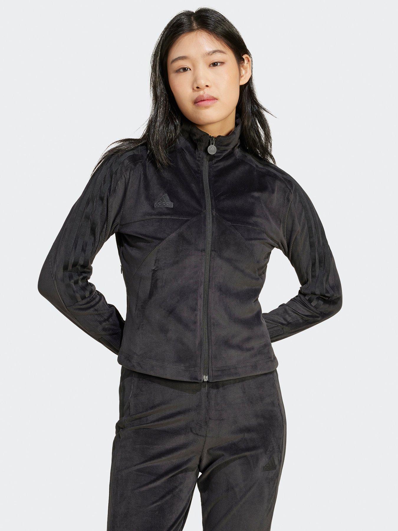 undefined Womens Tiro Track Top - Black