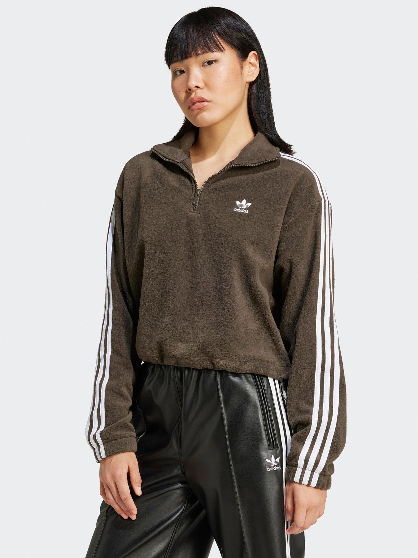 undefined Womens Polarfleece Half Zip - Khaki