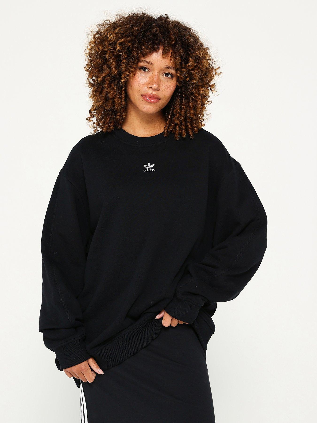undefined Womens Essentials Sweatshirt - Black