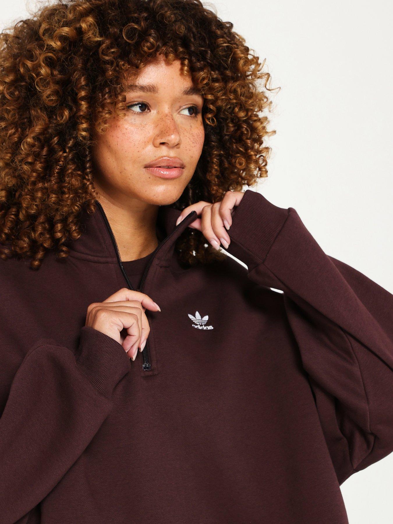 Adidas half zip jumper hotsell