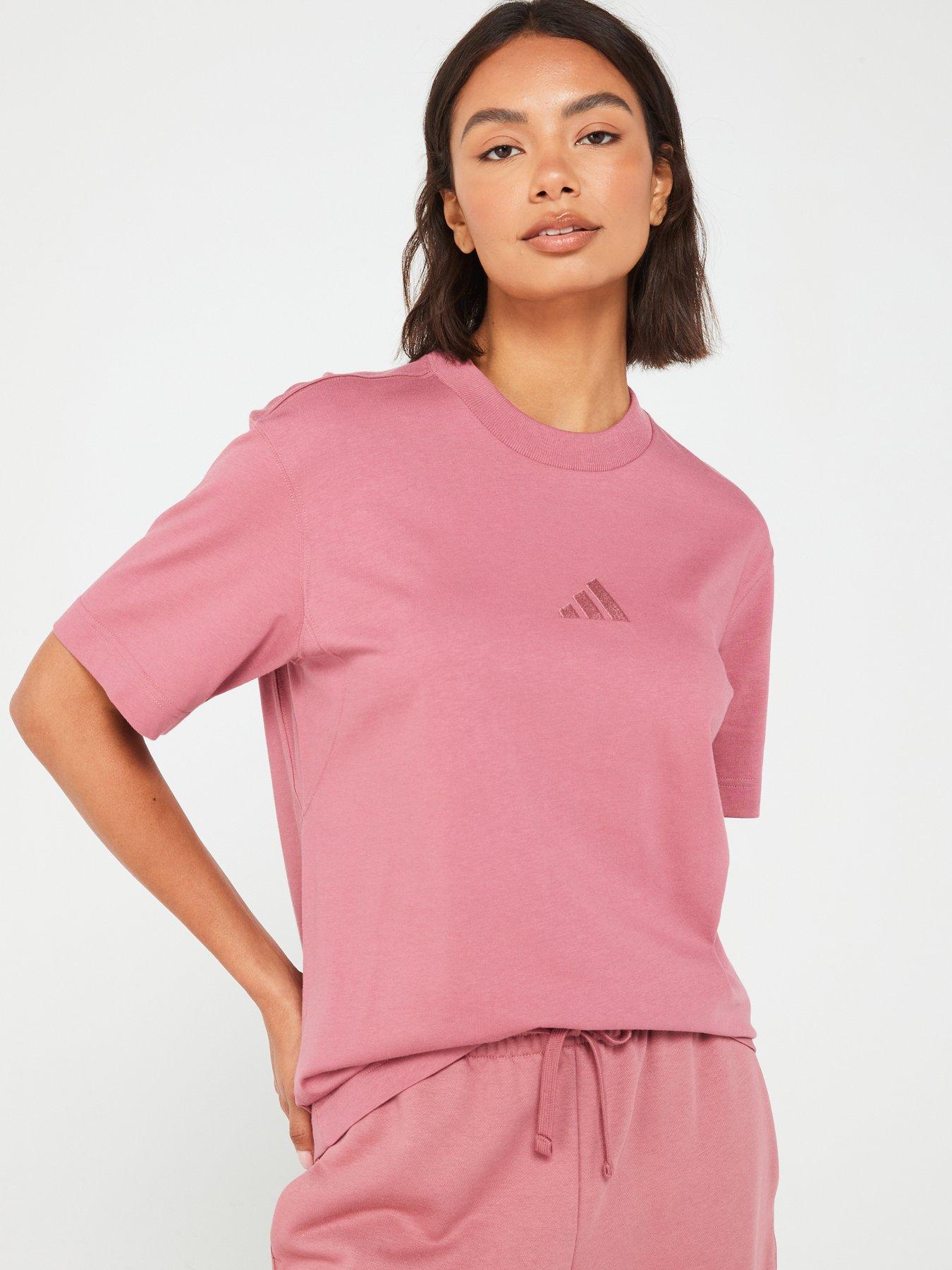 womens all pink adidas