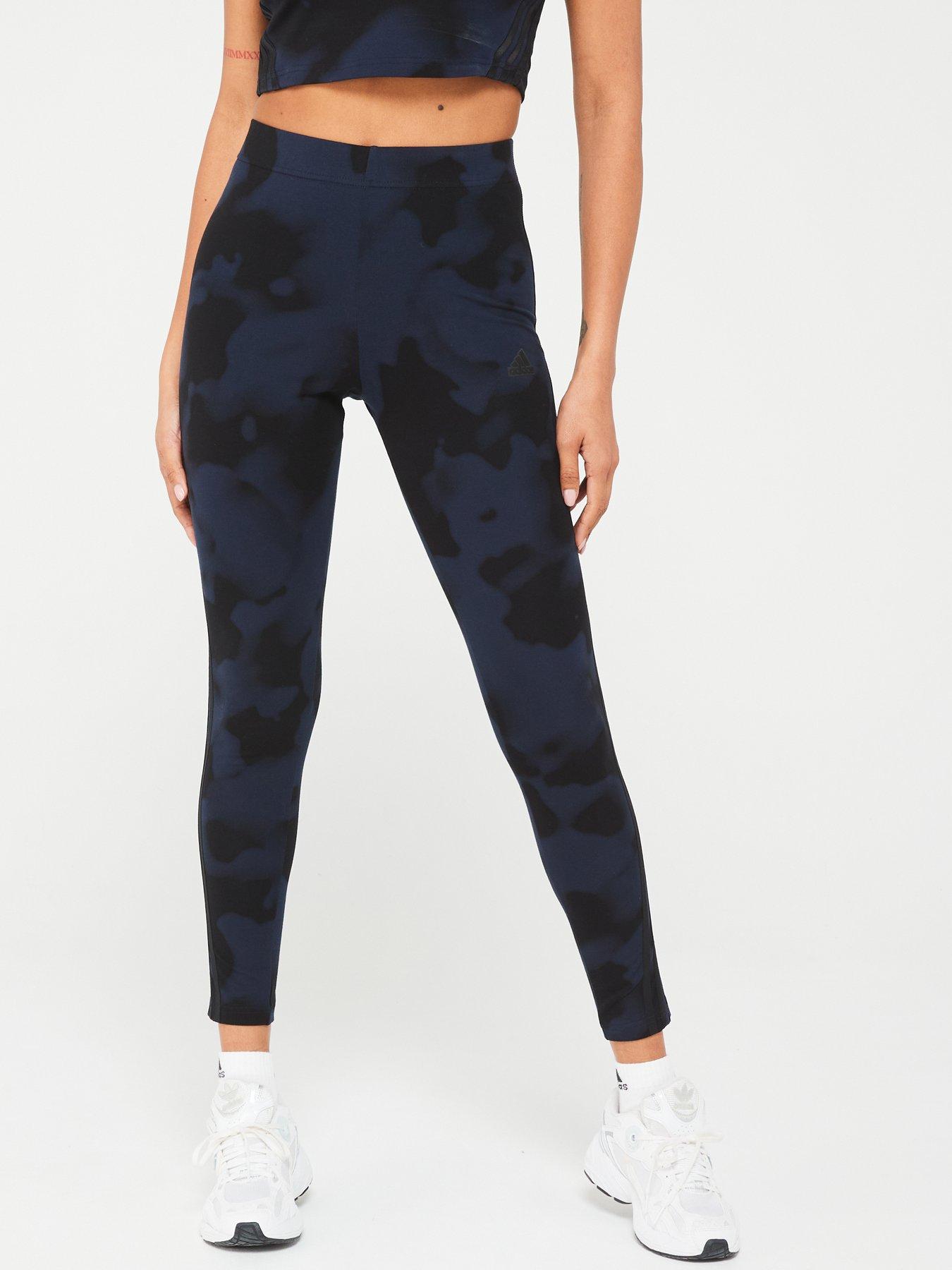 Adidas 3 stripe leggings nz clearance