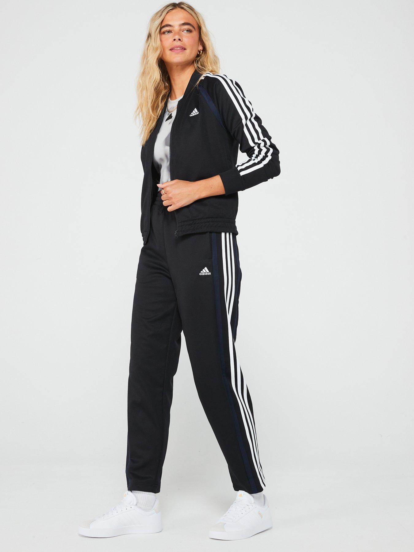 Image 4 of 5 of adidas Sportswear Womens Teamsport Tracksuit - Black/white