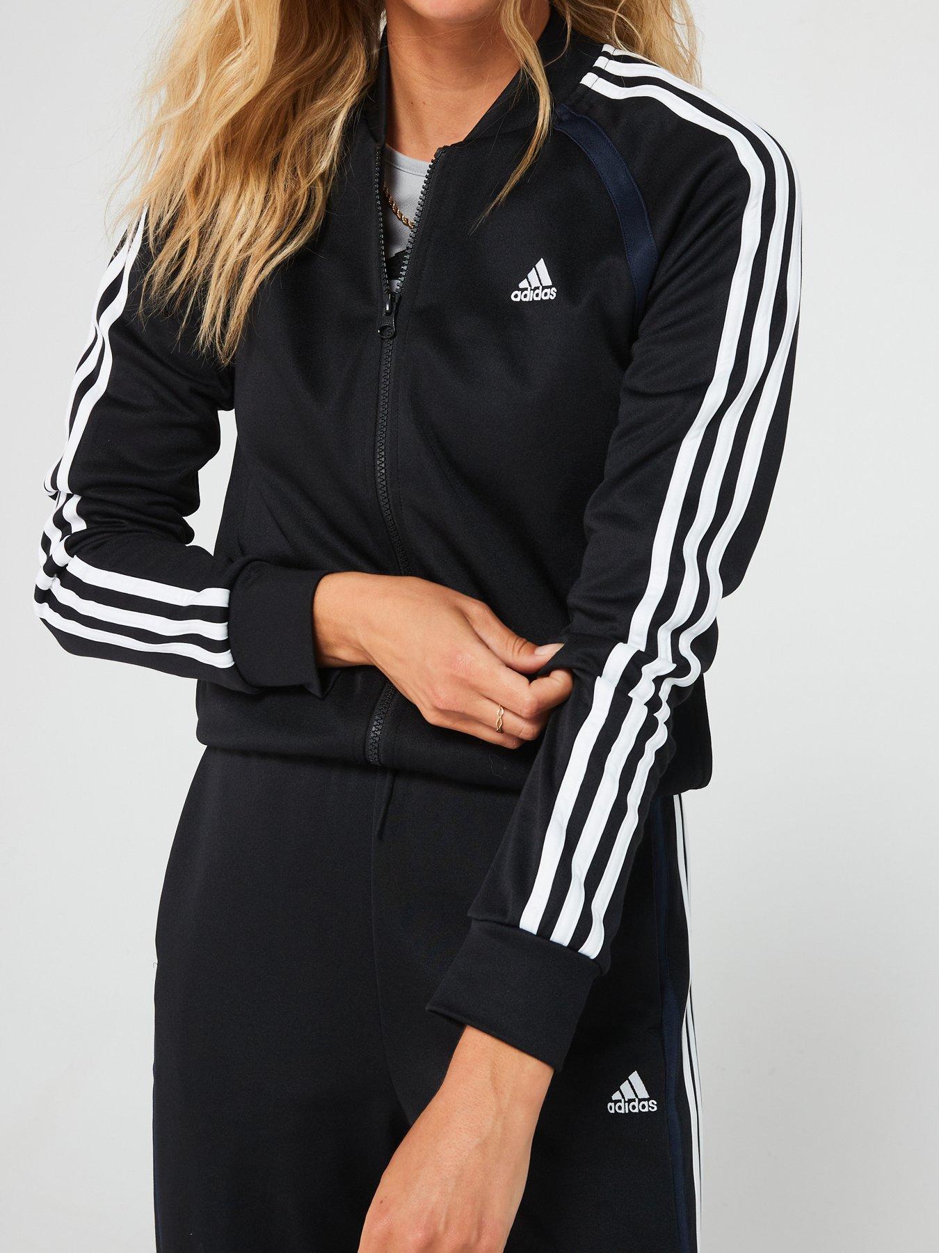 Adidas Sportswear Womens Teamsport Tracksuit Blackwhite Uk 6243