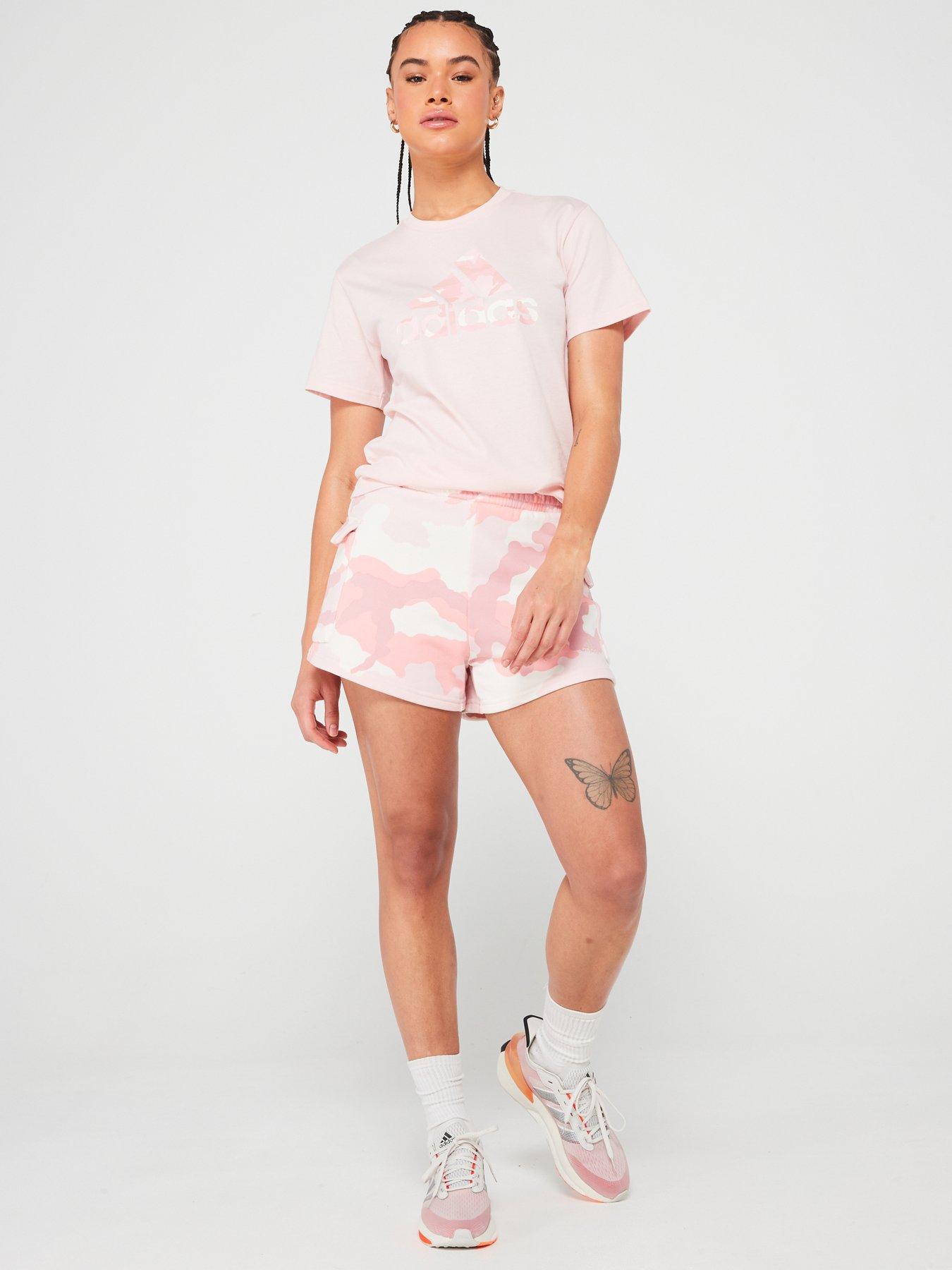 Image 3 of 4 of adidas Sportswear Women's Camo T-Shirt - Pink