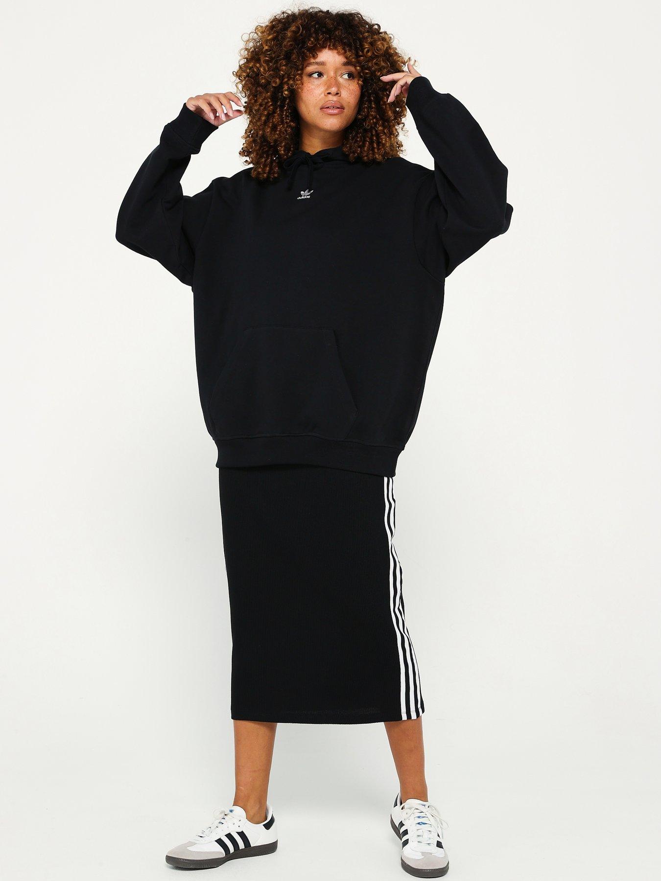 Image 3 of 4 of adidas Originals Women's Essentials Hoodie - Black