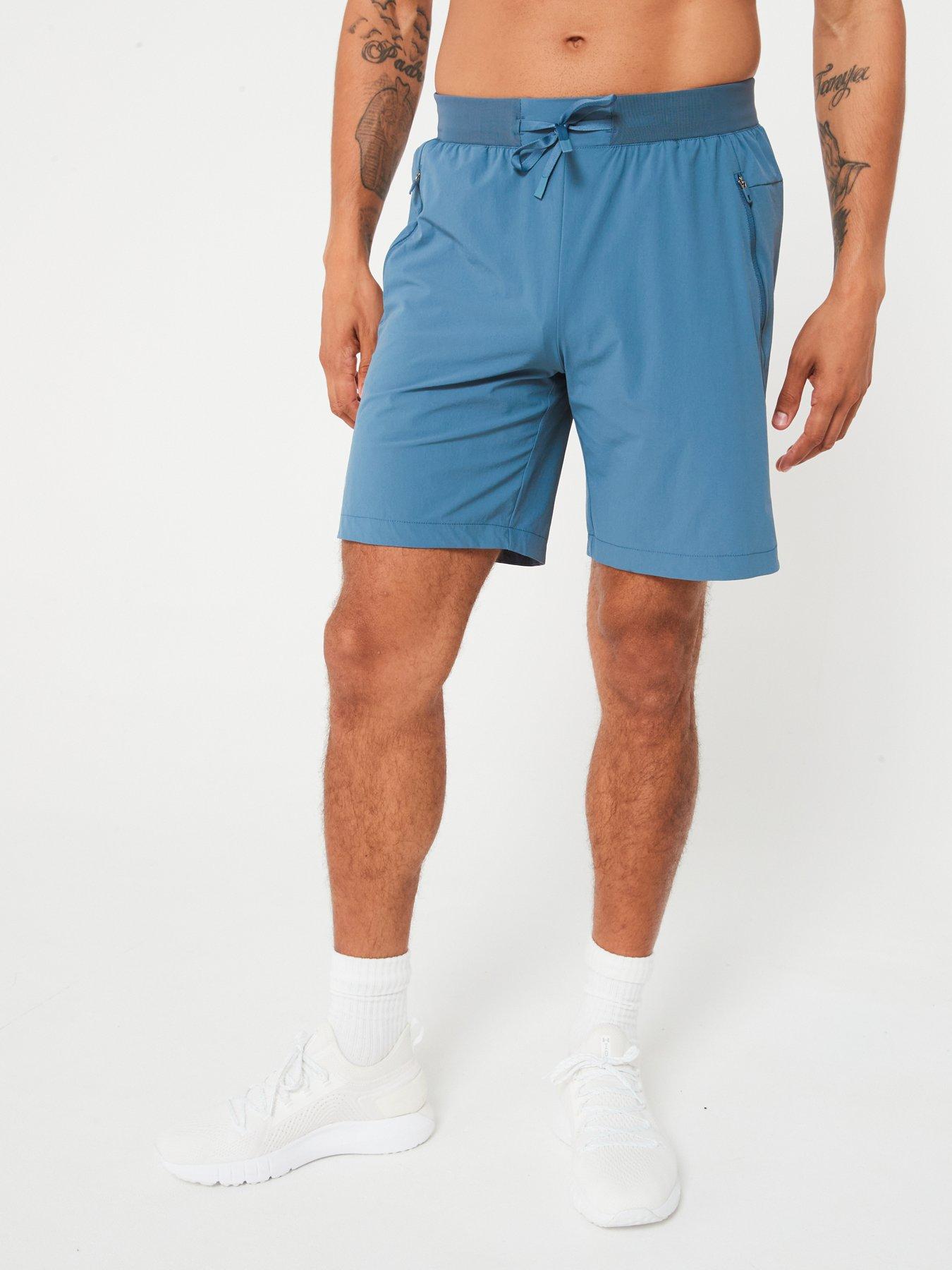undefined Mens Training Relentless Shorts - Blue